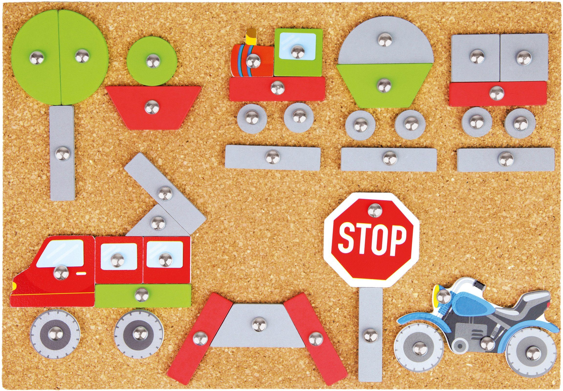 Lena® Spiel Hammerspiel Fahrzeuge, Kinderspiel