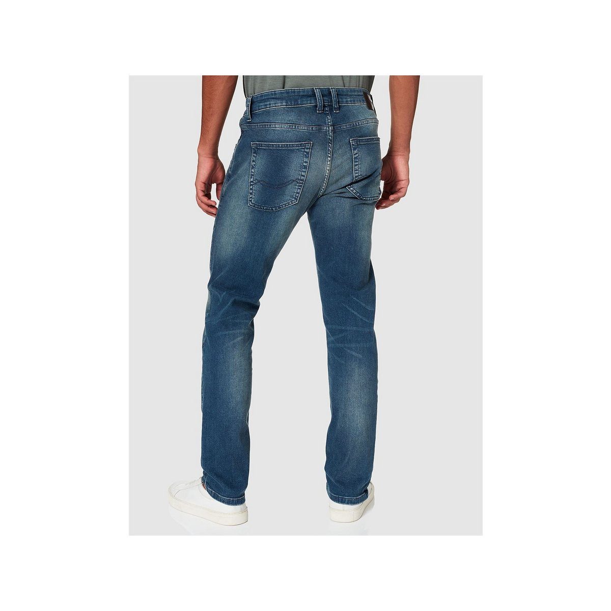 Bültel blau (1-tlg) Worldwide 5-Pocket-Jeans