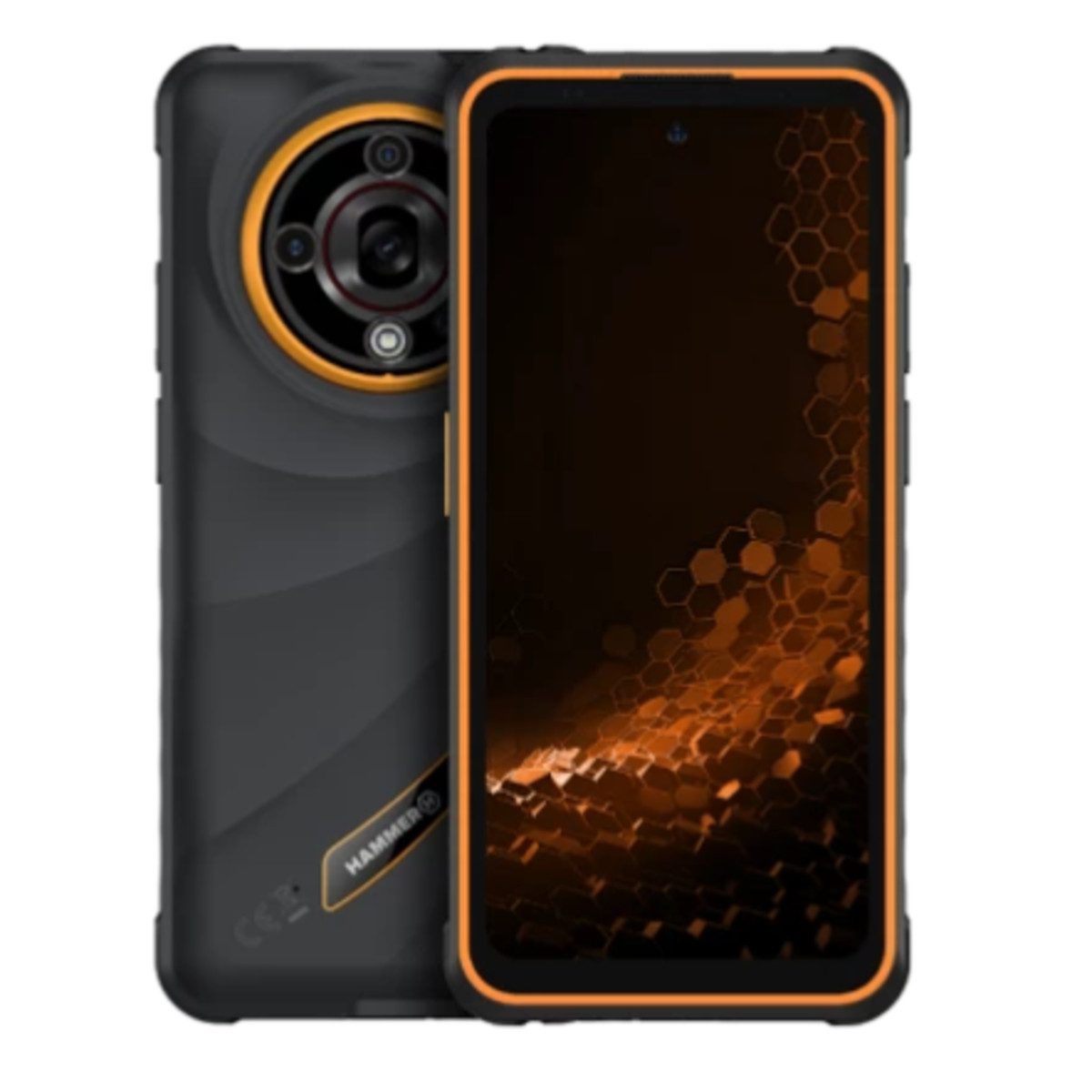 Hammer HAMMER Iron 6 5G Outdoor Smartphone 6,58 Zoll 256 GB Smartphone