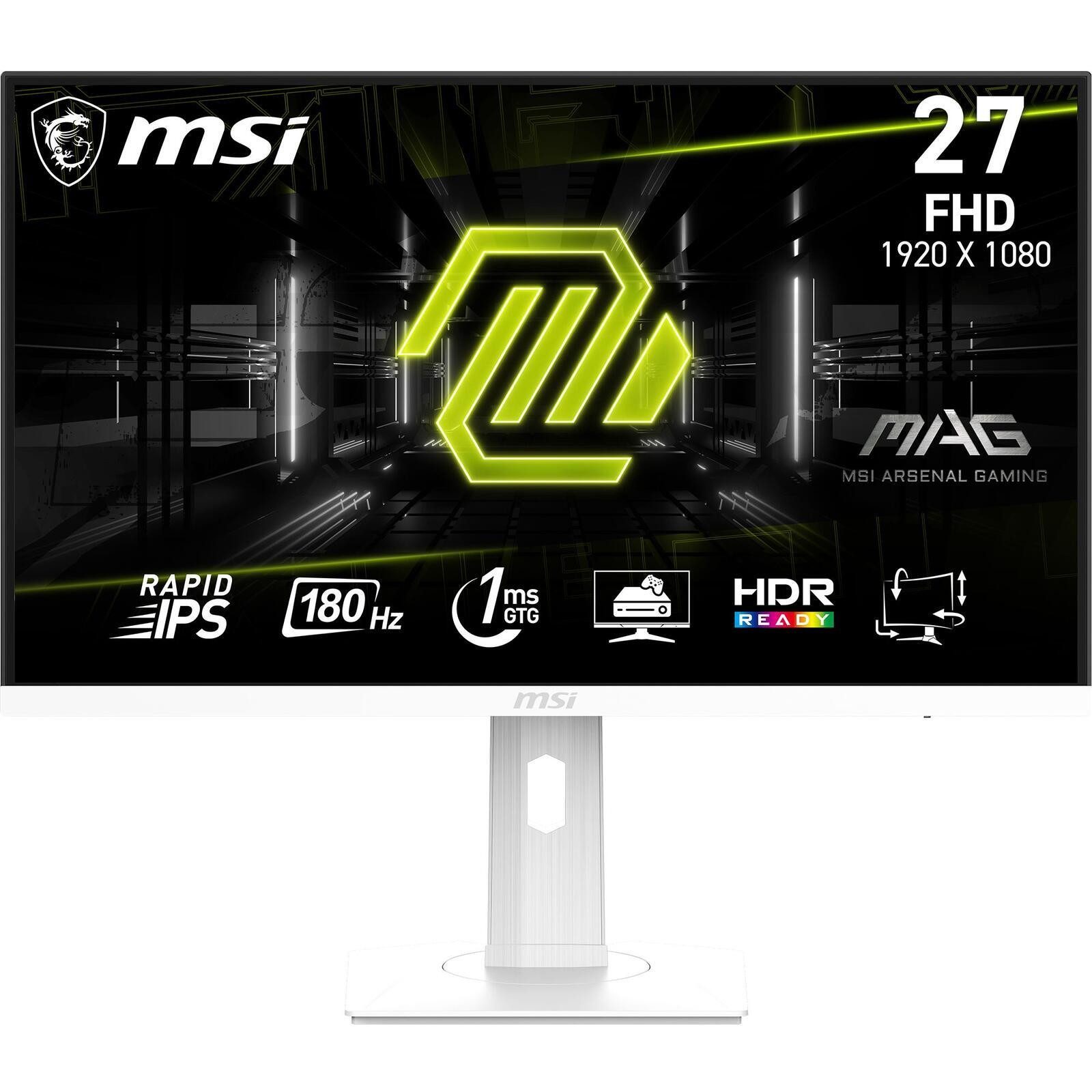 MSI MAG 274PFWDE Gaming-LED-Monitor (1920 x 1080, 1 ms Reaktionszeit, 180 Hz, IPS Panel)