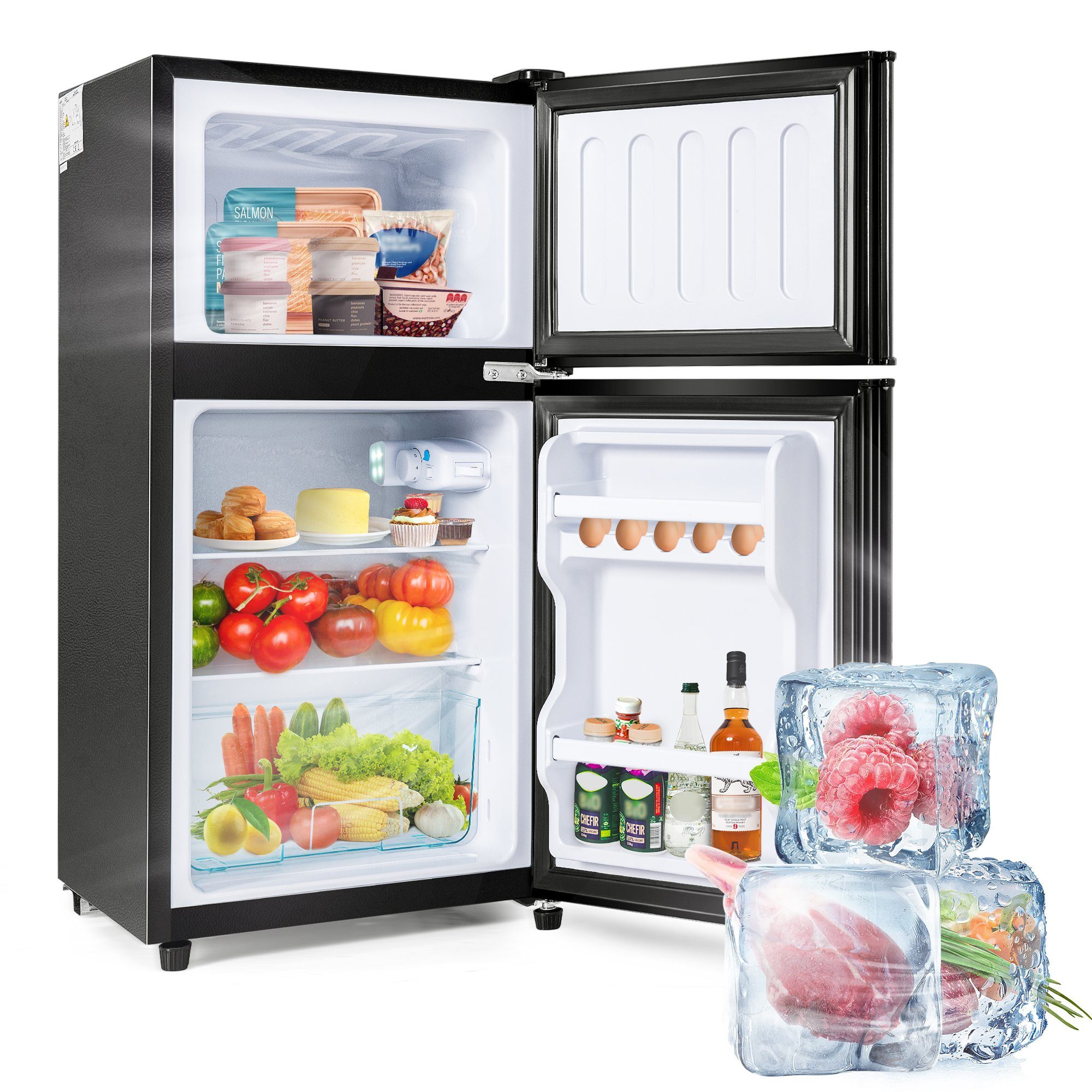 Minikühlschrank Tisch-Kühlschrank freistehend