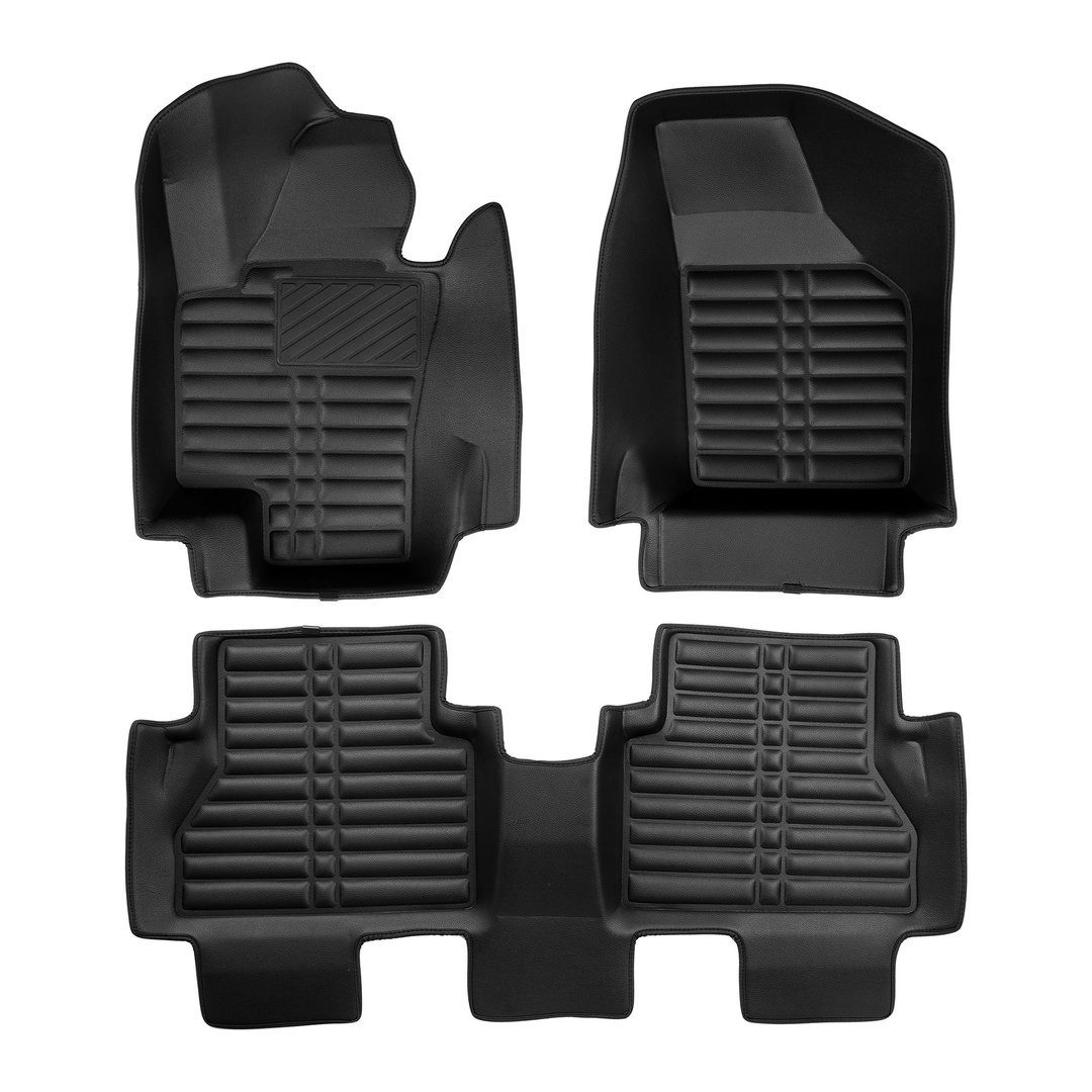 fussmattenprofi.com Auto-Fußmatte 5D Premium Fußmatten Set für VW Sharan 2.Gen für 5 und 7 Sitze ab 2010 (1 St), für Volkswagen Volkswagen Sharan