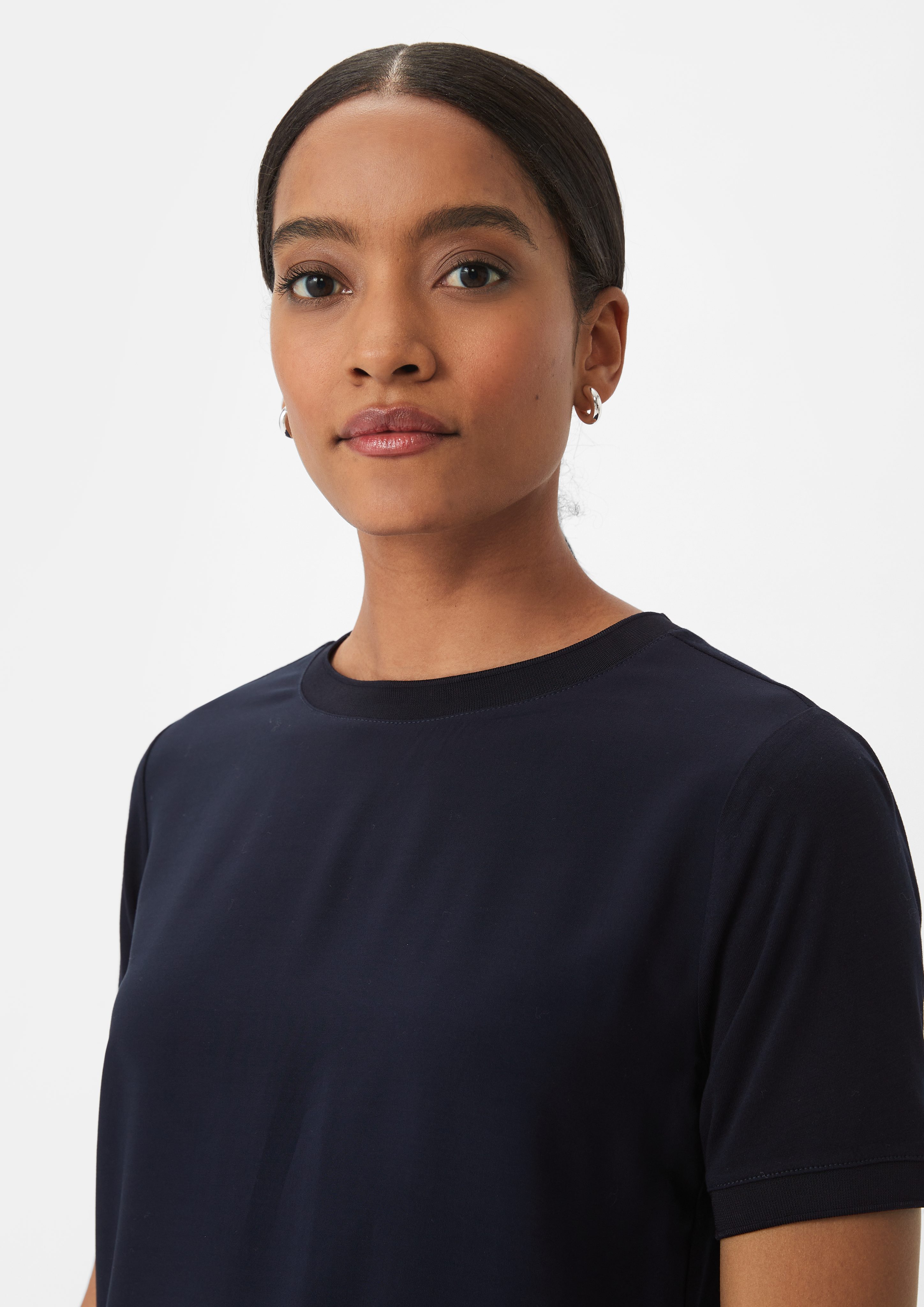 comma casual identity Kurzarmshirt T-Shirt aus günstig online kaufen
