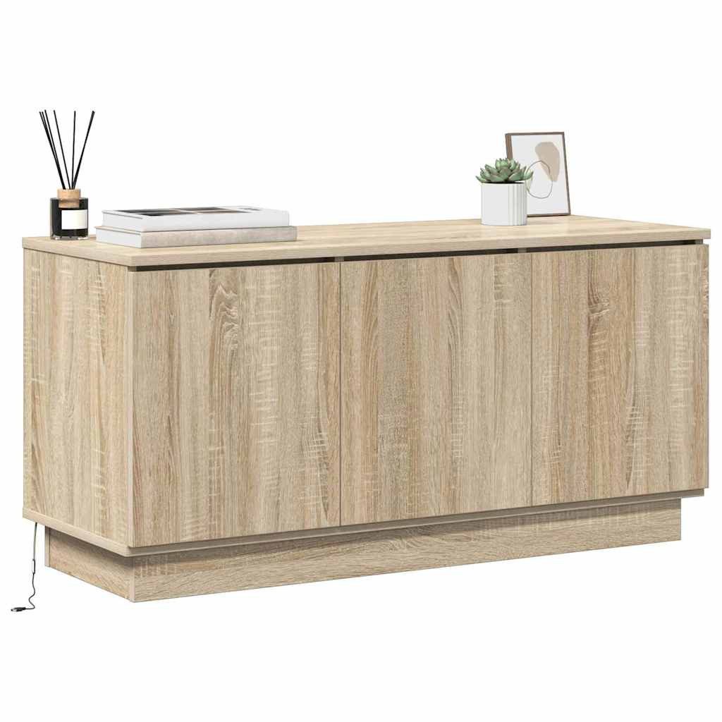 vidaXL TV-Schrank TV-Schränk Sonoma-Eiche 100 x 38 x 49 cm Holzwerkstoff (1 günstig online kaufen