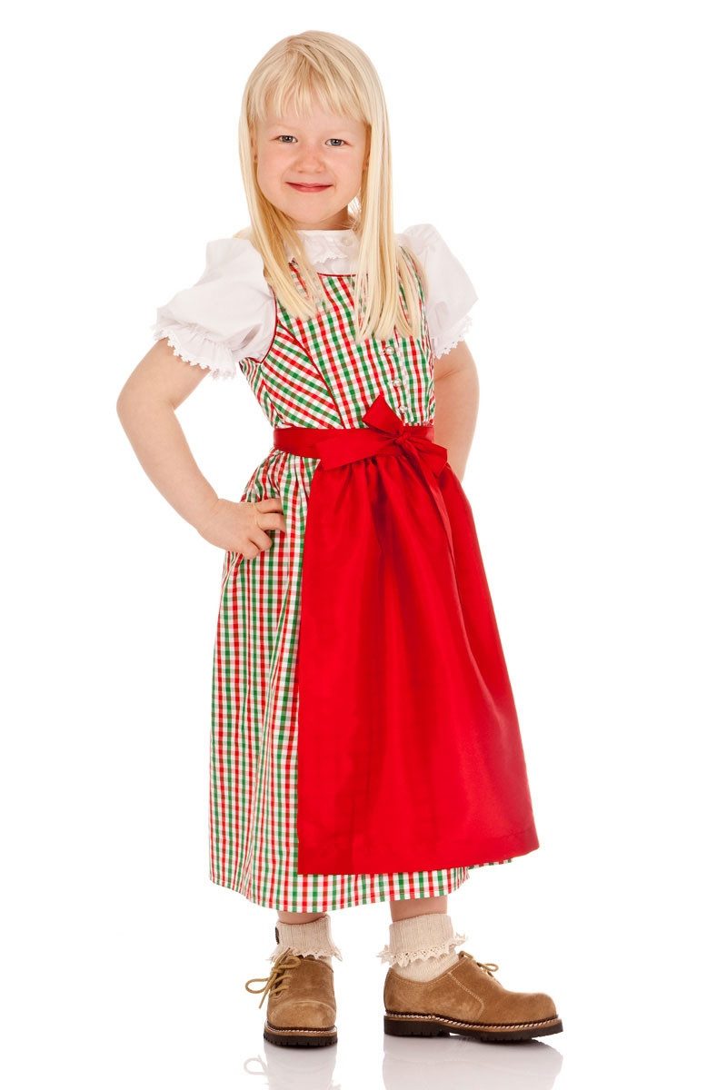 M.Stützle GmbH Dirndl Kinderdirndl 2tlg. - SPATZI - rot