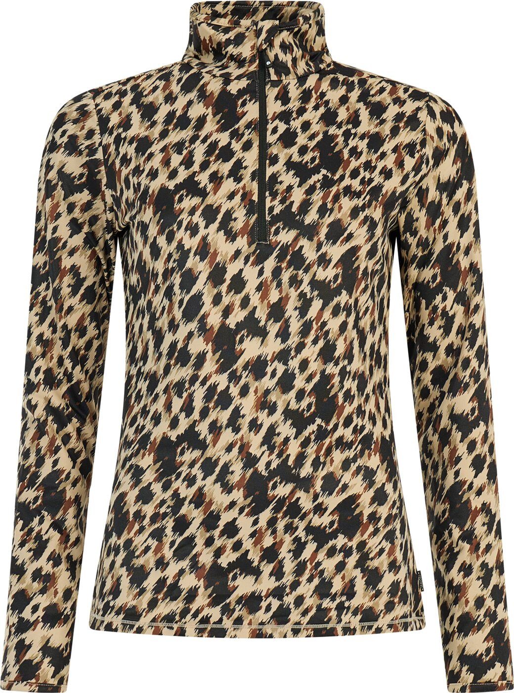 Protest Rollkragenpullover PRTVessy 1/4 zip active top BambooBeige