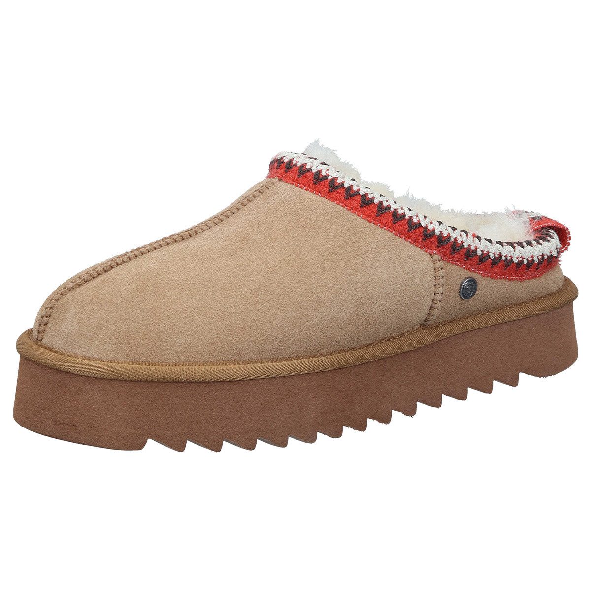 Dr. Brinkmann Nerpio Pantolette (1-tlg) Pantoletten - Bequem und wärmend, Dekorative Linksnaht und Borte
