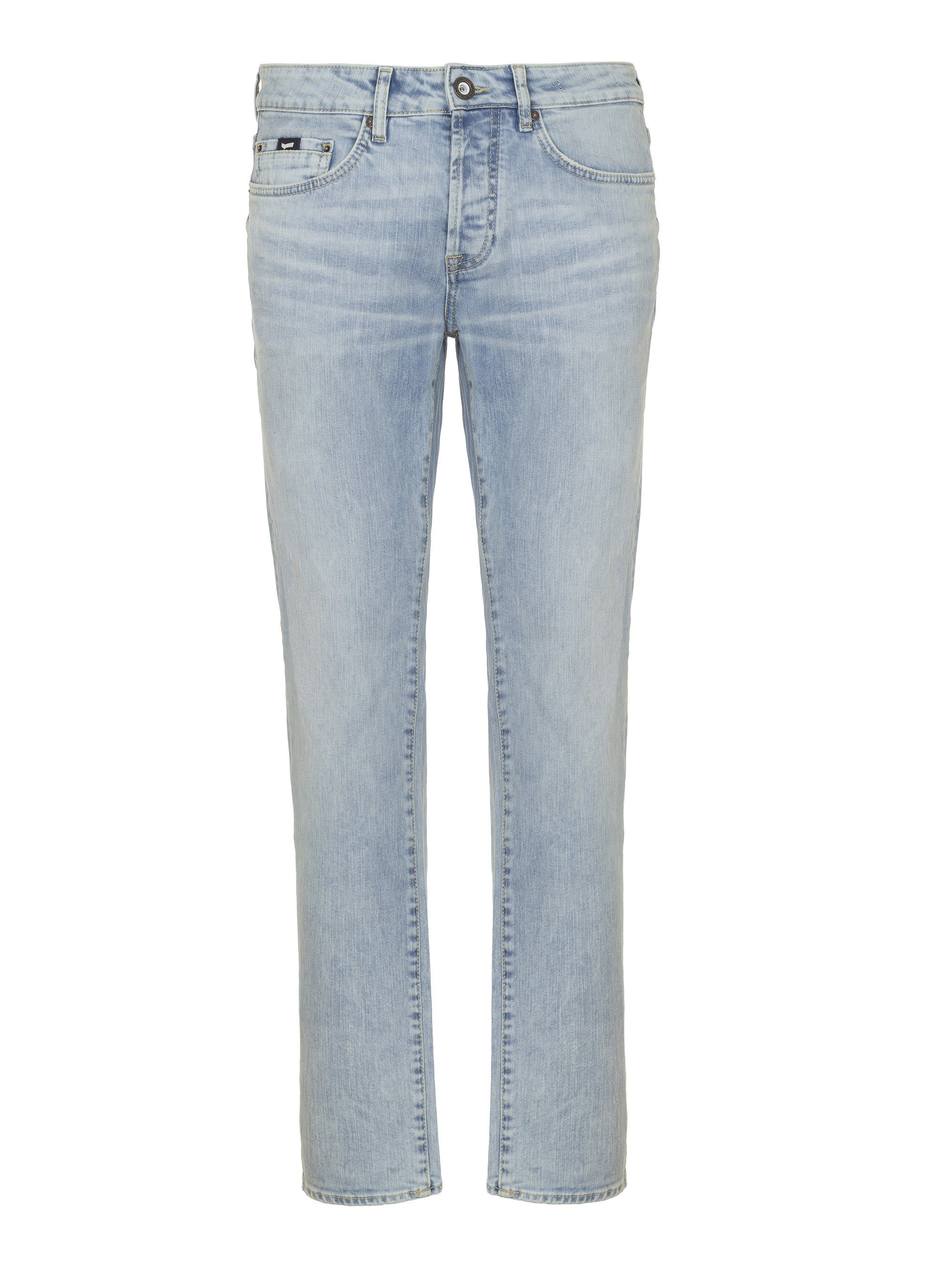 GAS Slim-fit-Jeans super Super-Bleached-Waschung mit bleach wash ANDERS