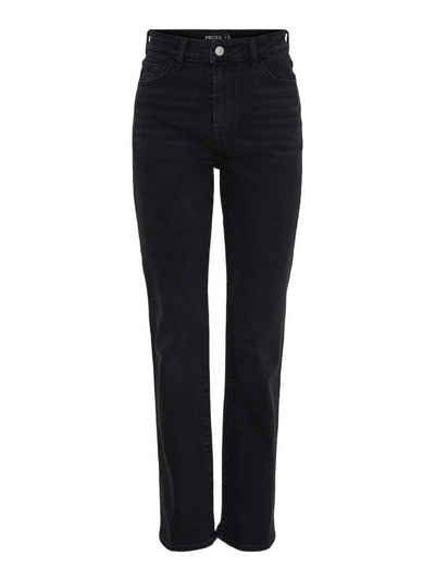 pieces Gerade Jeans - weite Jeans - High Waist - PCKELLY HW STRAIGHT JEANS BL102