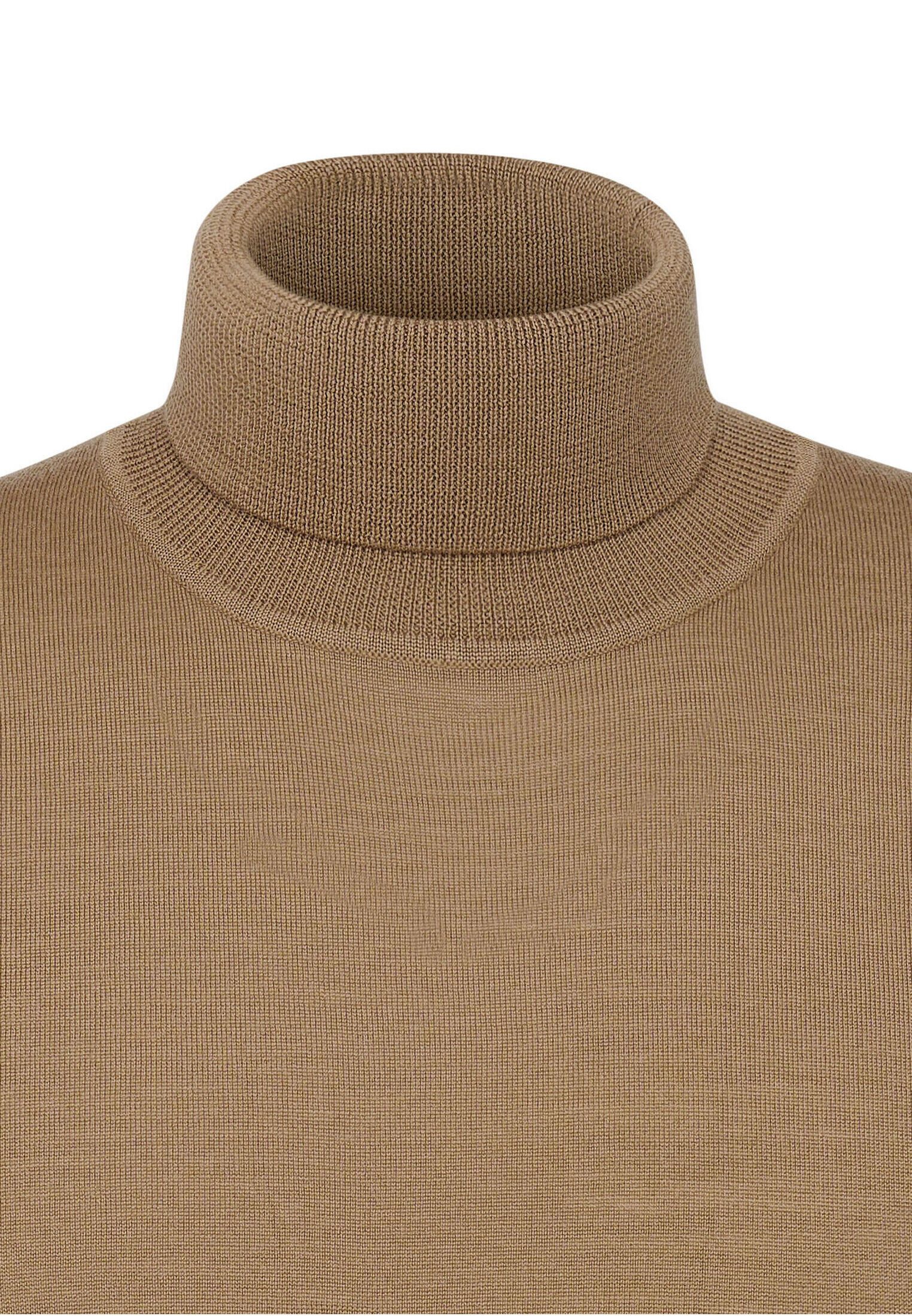 bugatti Rollkragenpullover aus 100 % Merinowolle günstig online kaufen