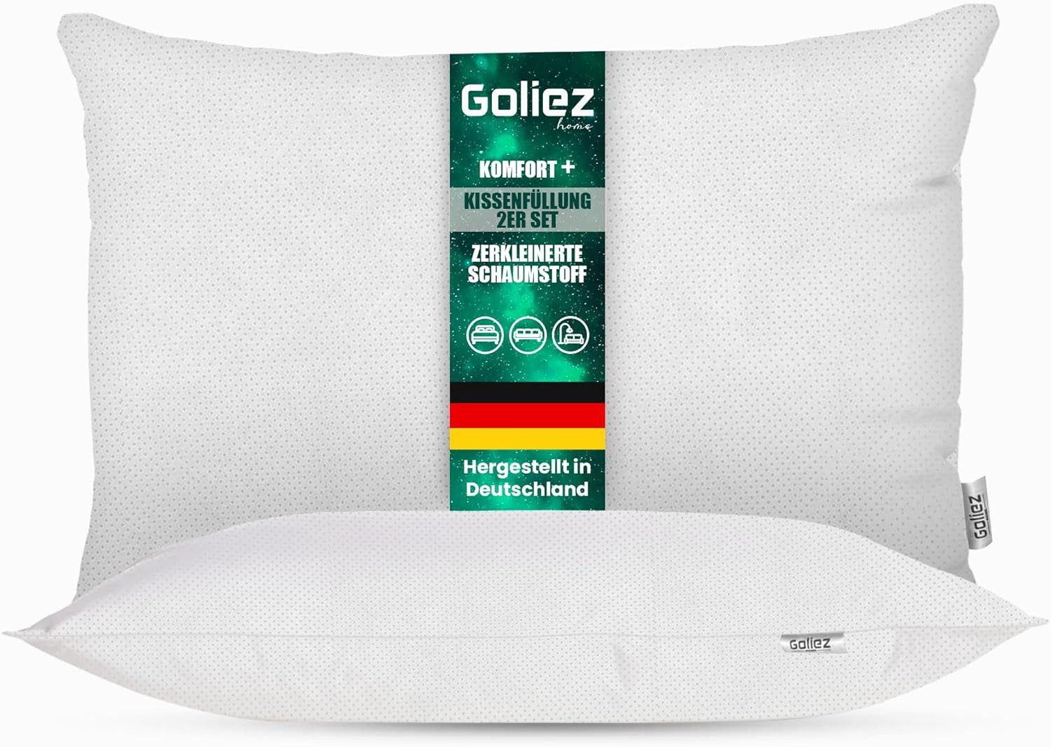 Goliez Kopfkissen Kissenfüllung 2er Set Kopfkissen günstig online kaufen