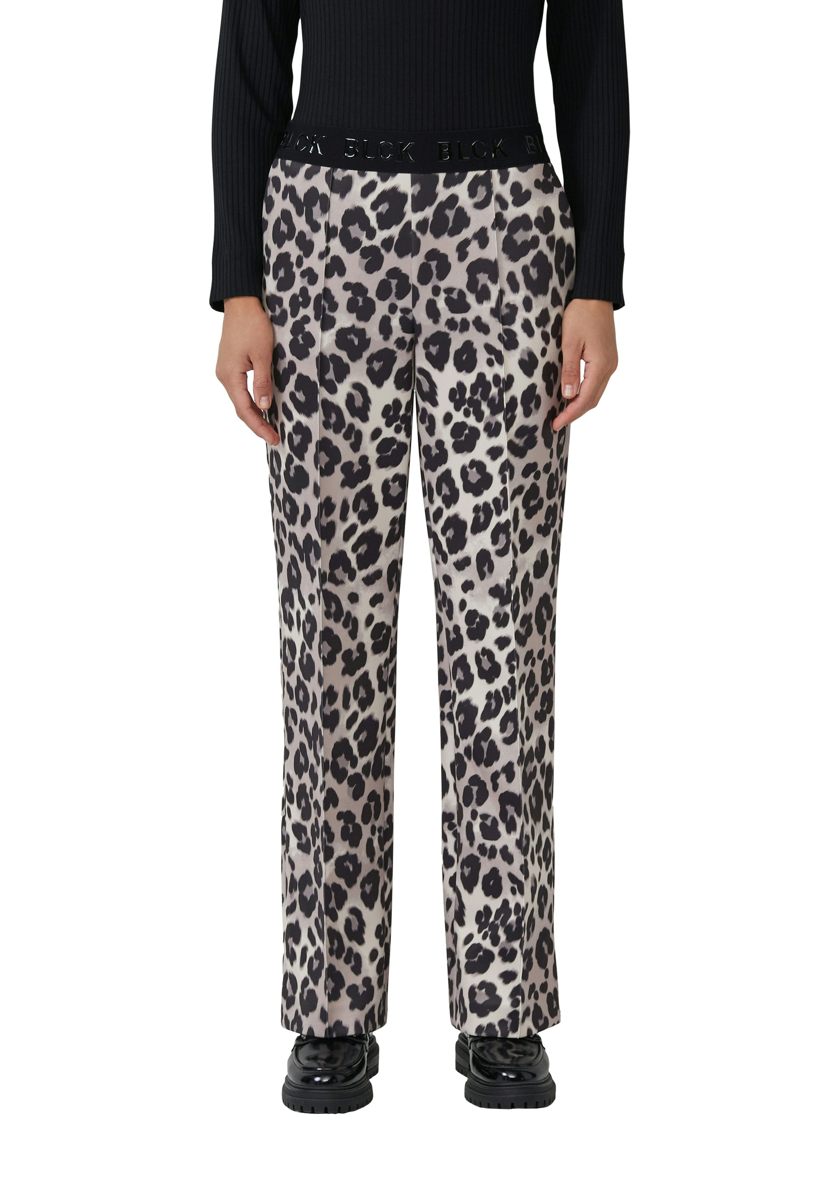 s.Oliver BLACK LABEL Stoffhose mit elastischem Bund