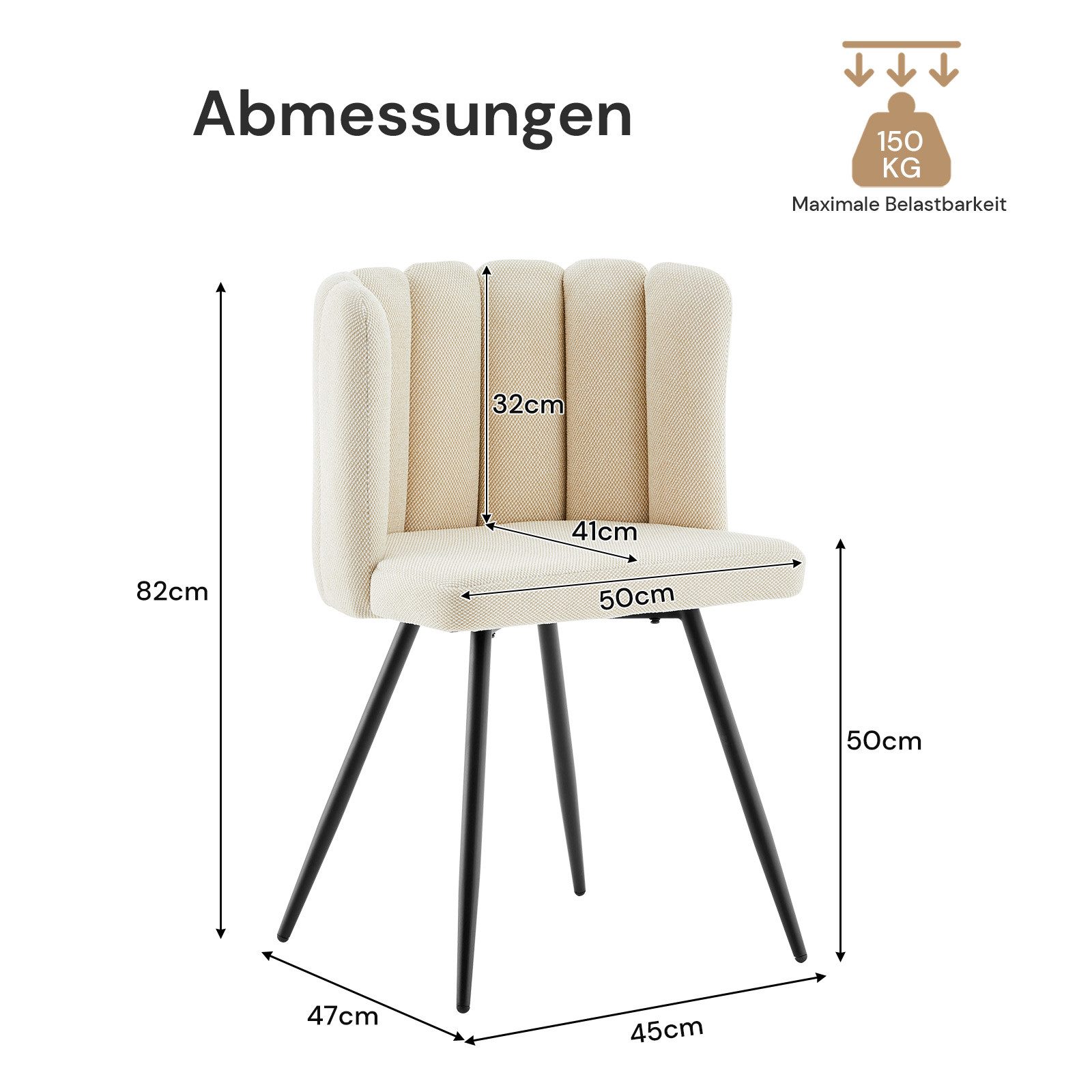 Ofcasa Esszimmerstuhl Küchenstuhl aus Samt (1er günstig online kaufen