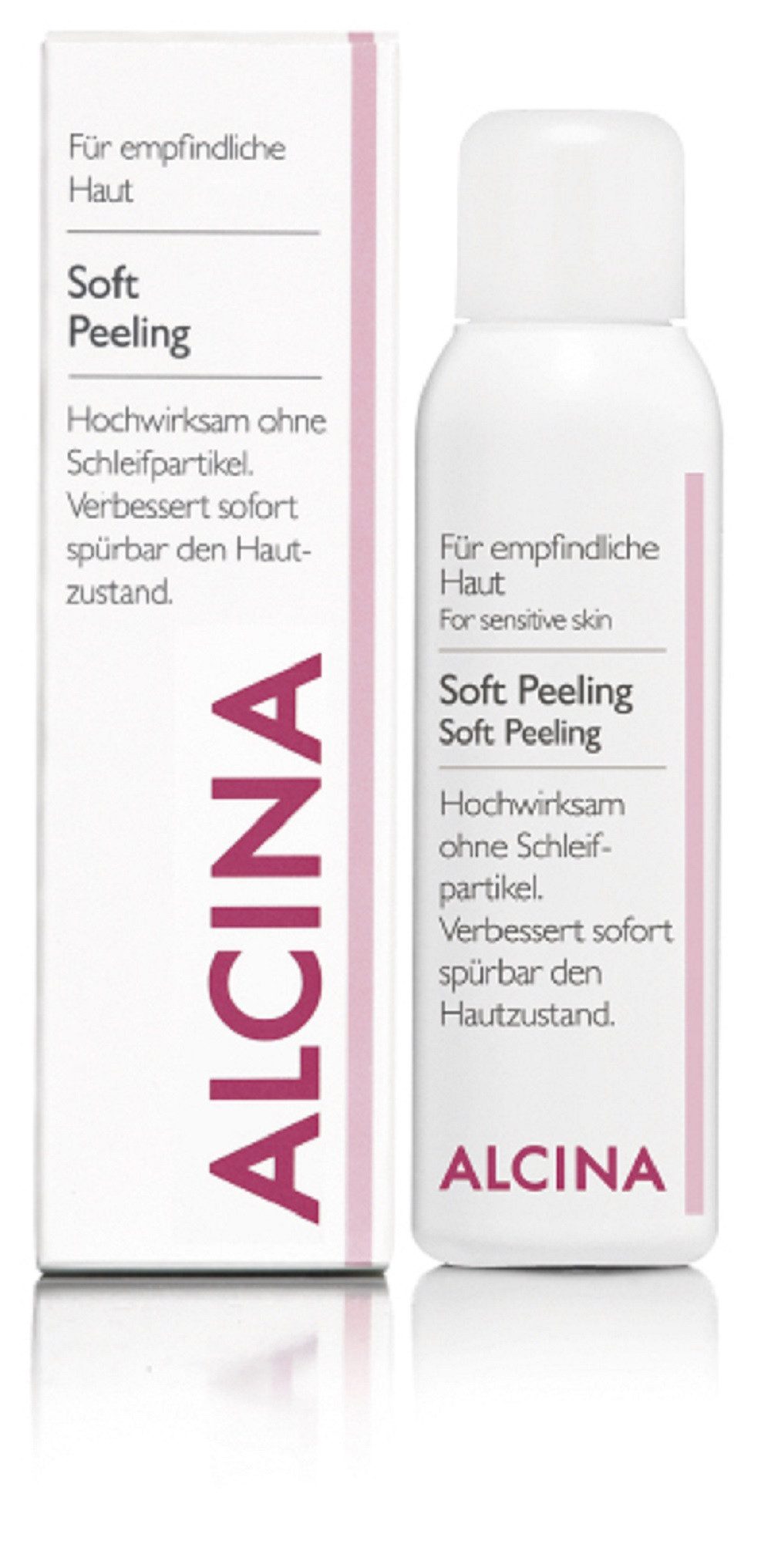 2-in-1 Gesichtswasser und Peeling ALCINA Soft Peeling 25 g