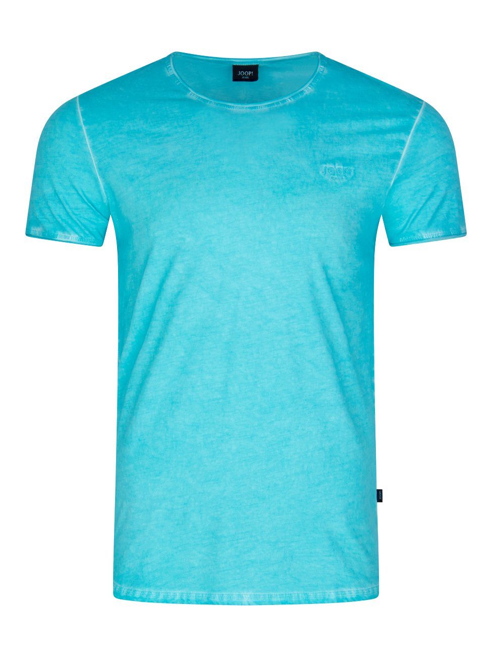 Baumwolle T-Shirt CLARK Joop! Jeans 445 (1-tlg) Joop TurquoiseAqua aus