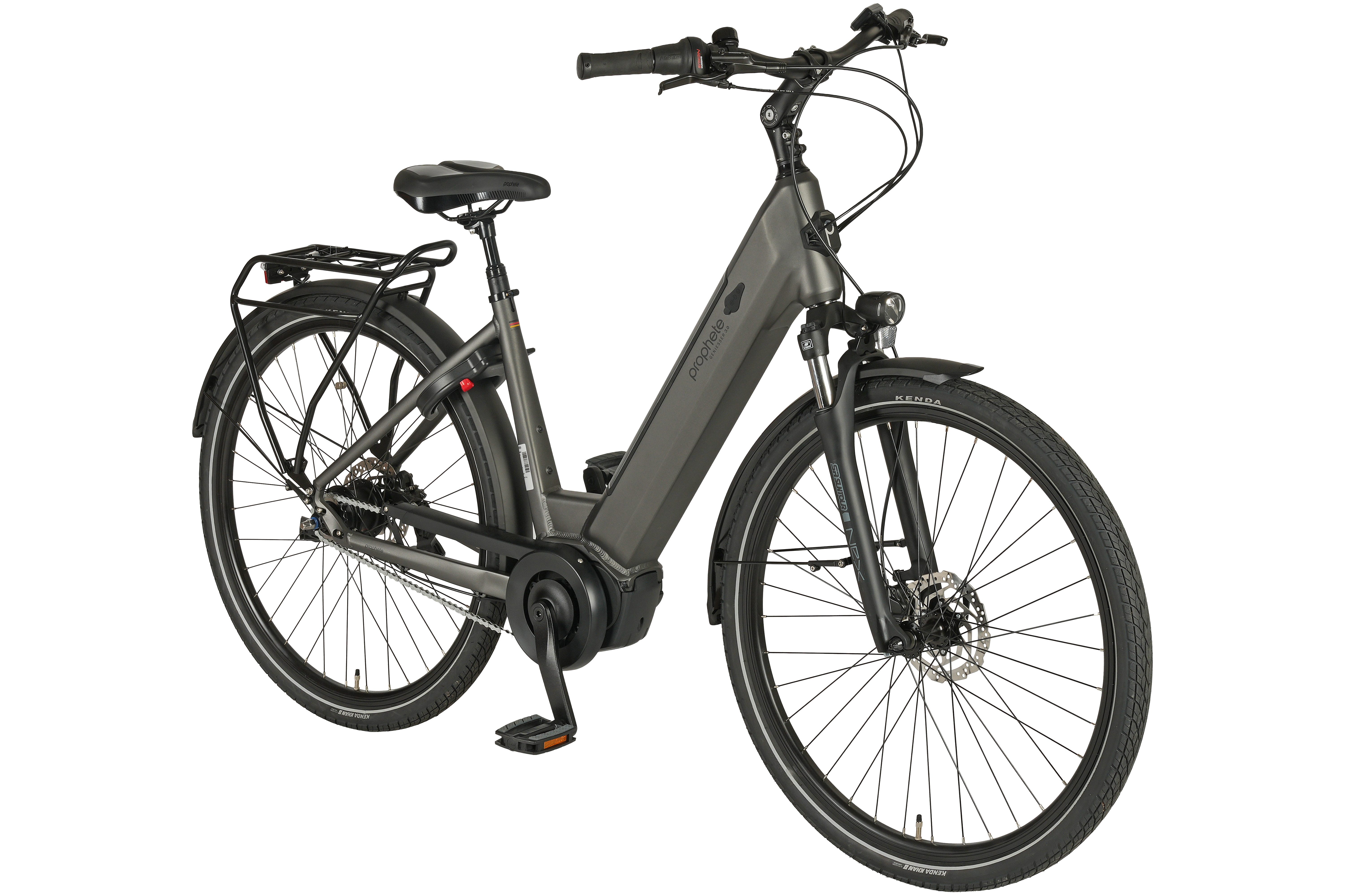 Prophete E-Bike Cityrad Geniesser 3.0, 7 Gang Shimano Nexus Schaltwerk, Nabenschaltung, Mittelmotor, 360 Wh, Pedelec, Elektrofahrrad für Damen u. Herren