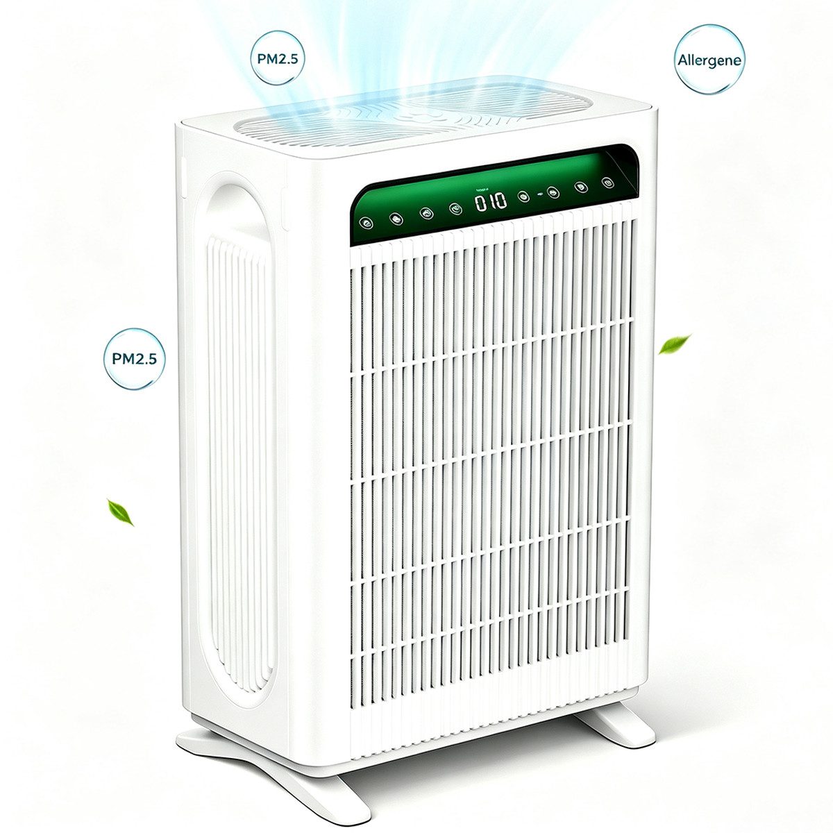 KNKA PRO Luftreiniger, für 120 m² Räume, mit HEPA-Filter für große Wohnräume ideal bei Allergien und Haustieren
