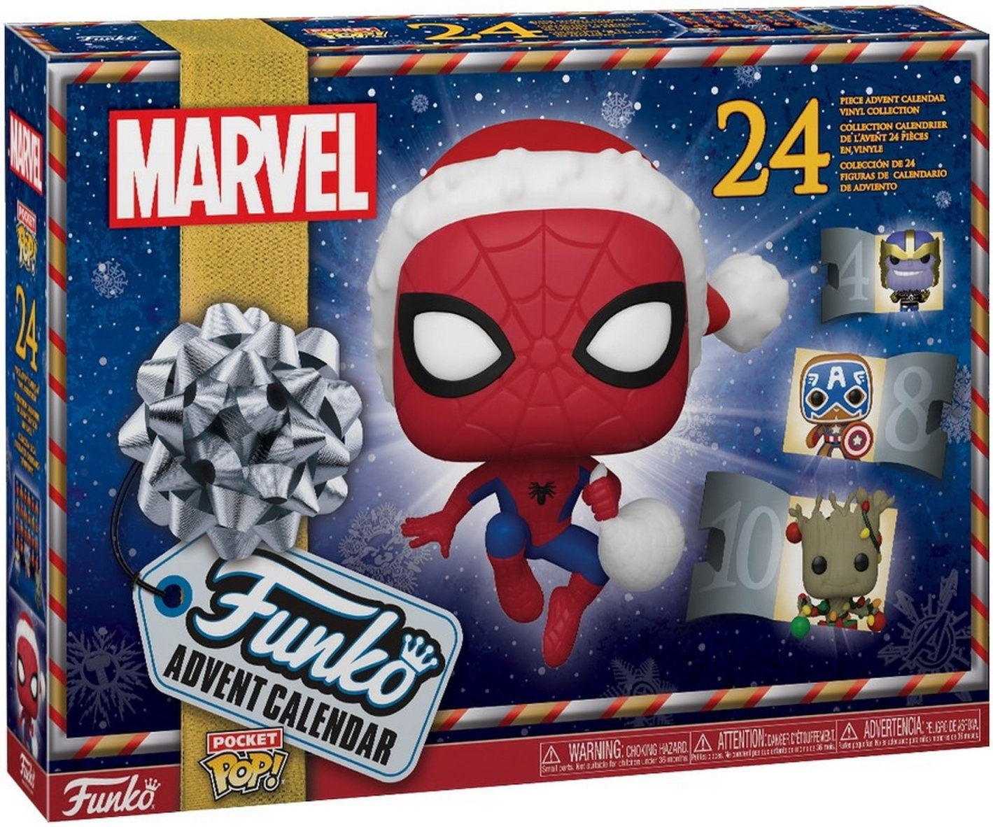 Funko Adventskalender Marvel Adventskalender Holiday 24 Pocket Pop!