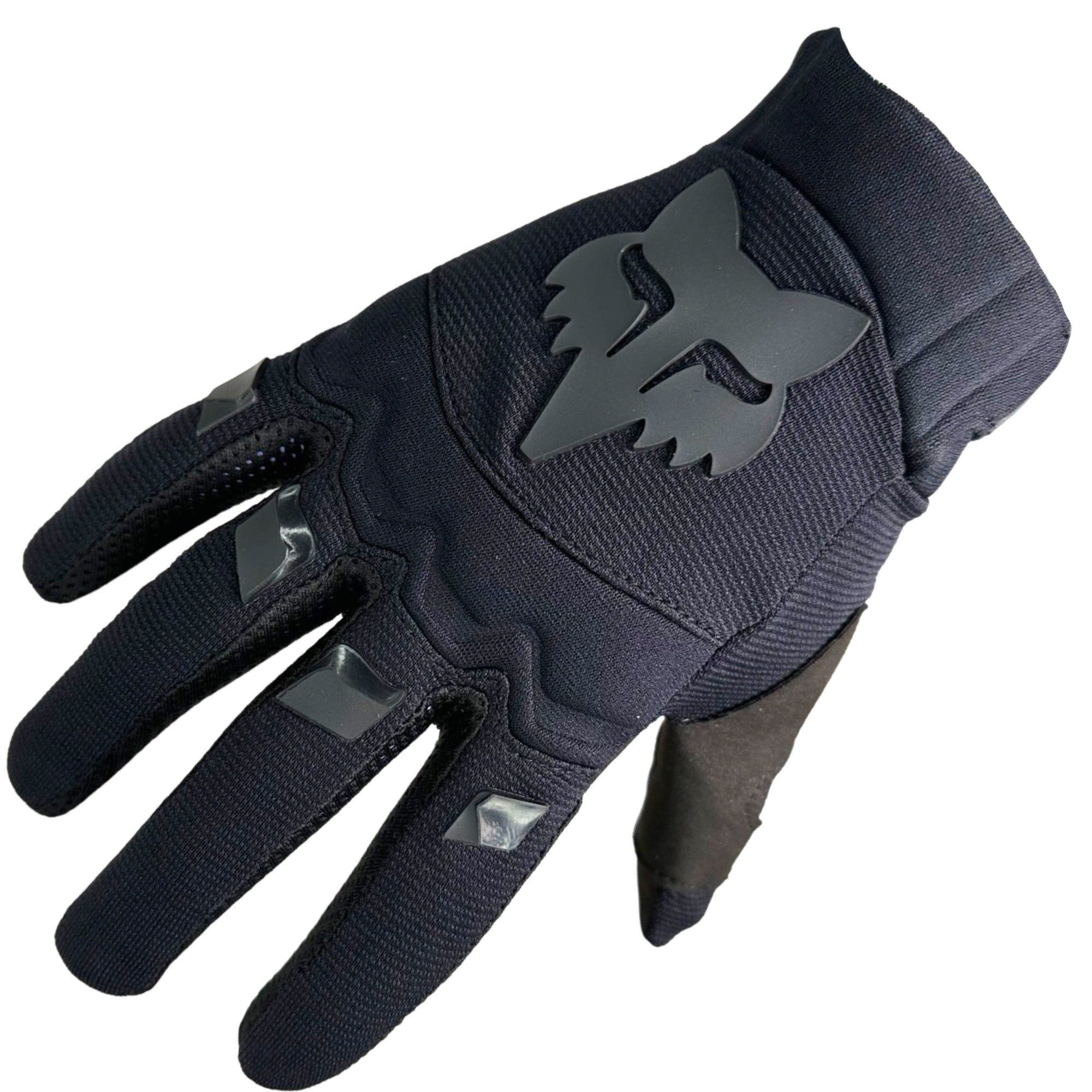 Fox Racing Fahrradhandschuhe Fox Dirtpaw Glove Handschuhe Retro Schwarz/Schwarz | Fahrradhandschuhe