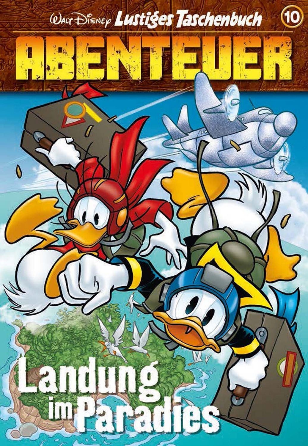 Cartoon Lustiges Taschenbuch Abenteuer 10 Landung im Paradies Walt Disney