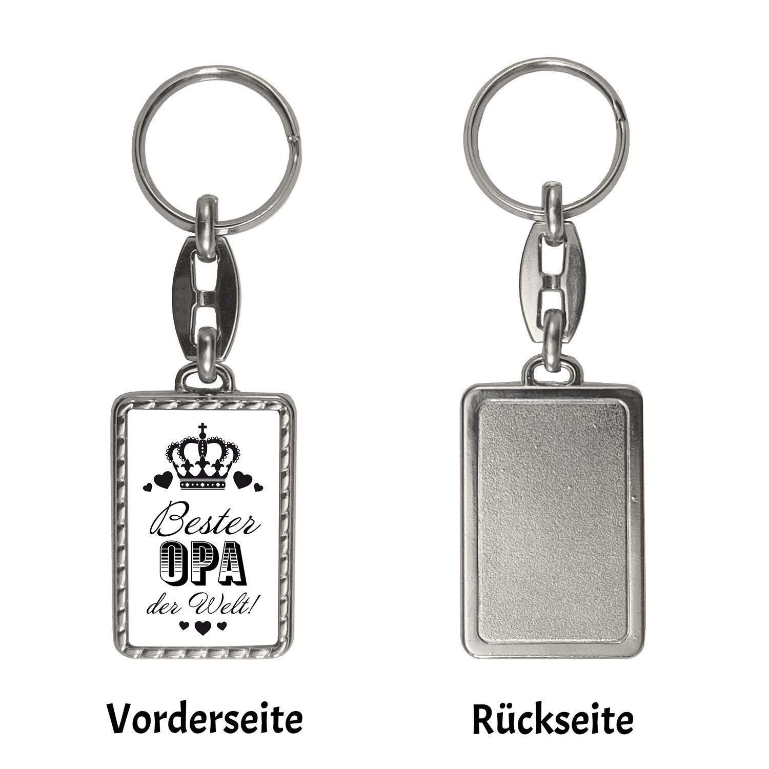 speecheese Schlüsselanhänger Bester Opa der Welt Schlüsselanhänger mit Bord günstig online kaufen