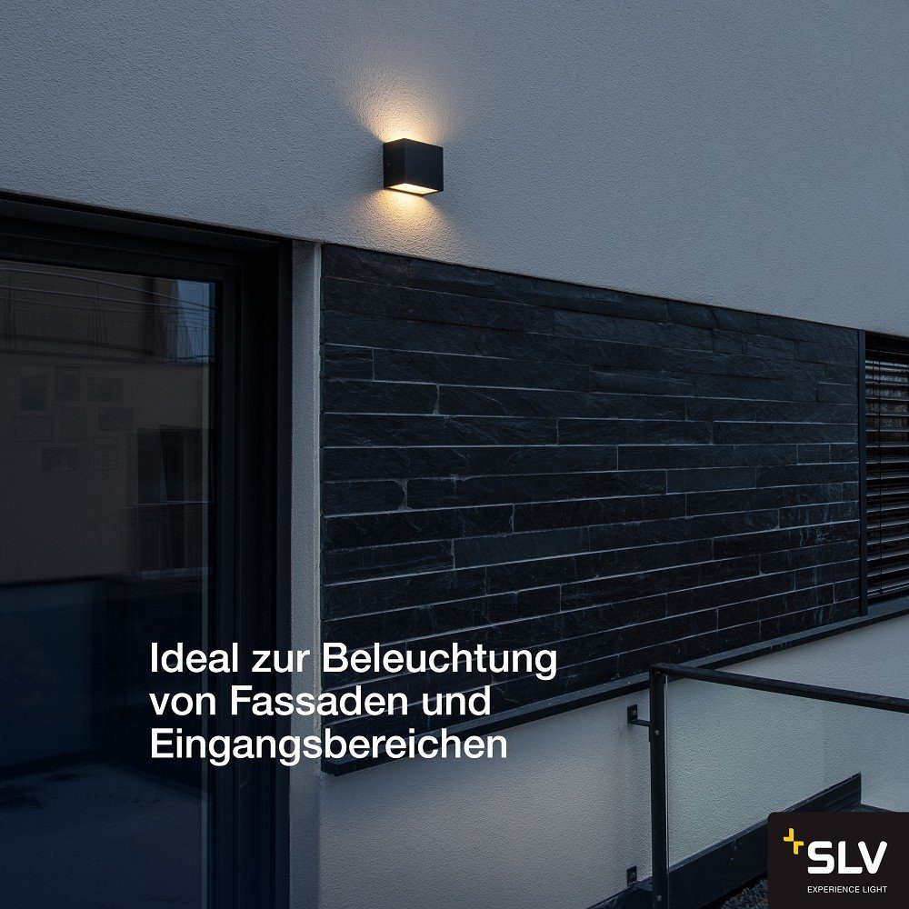 LED SLV SITRA Wandleuchte CUBE,