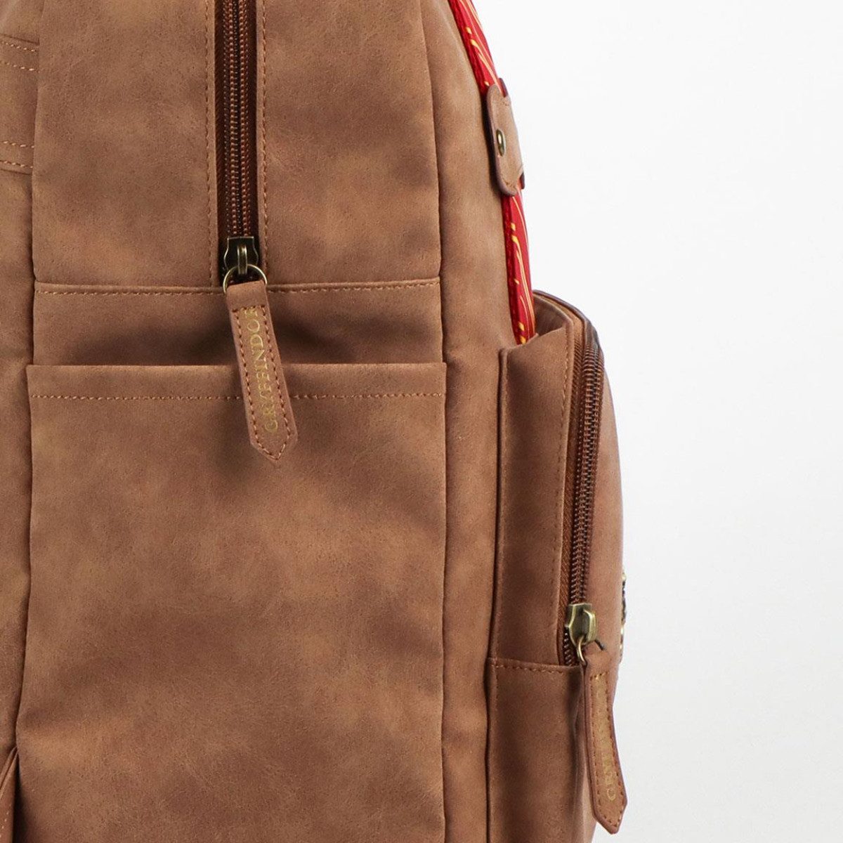 Harry Potter Rucksack Gryffindor Backpack PU Material Trend für Erwachsene