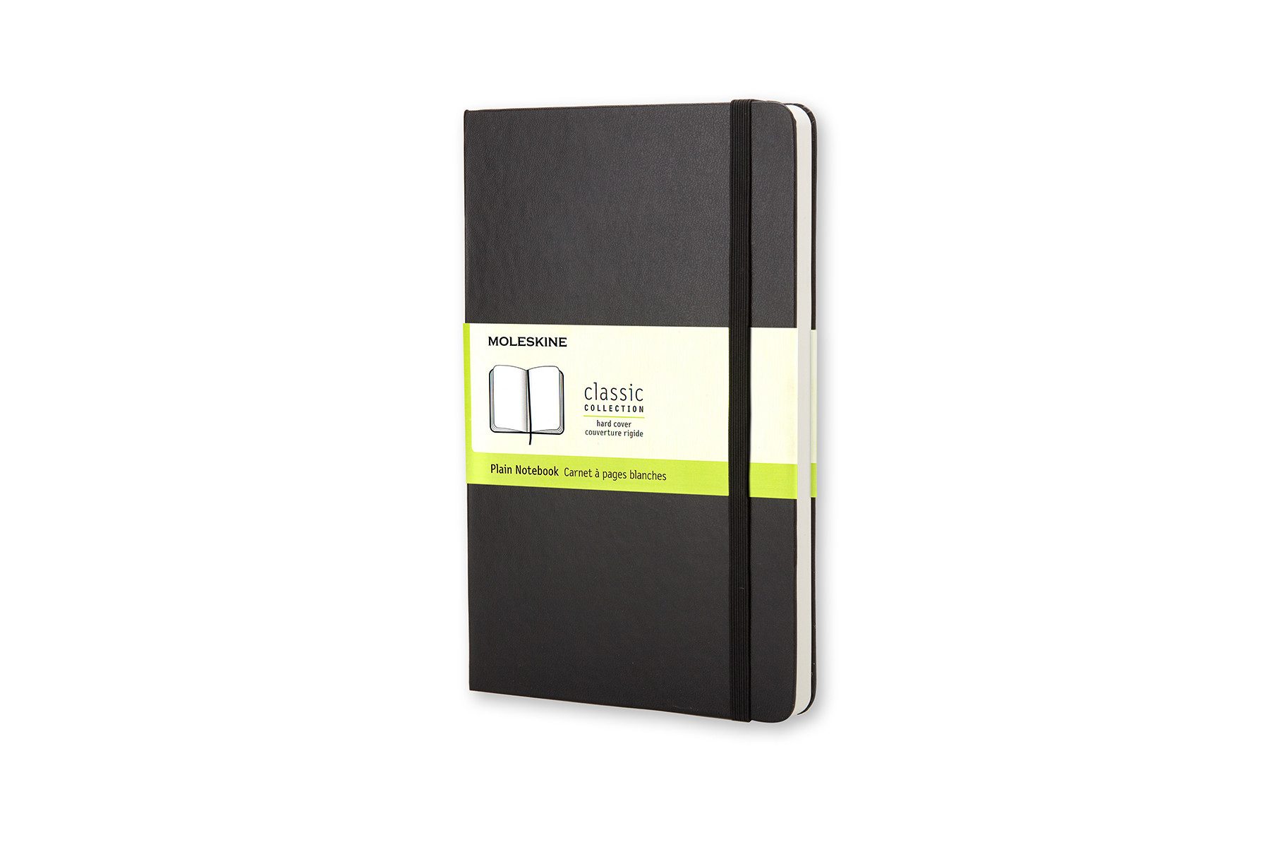 MOLESKINE Notizbuch, Classic Collection P/A6 Pocket (9x14) mit festem Einband - 70g-Papier
