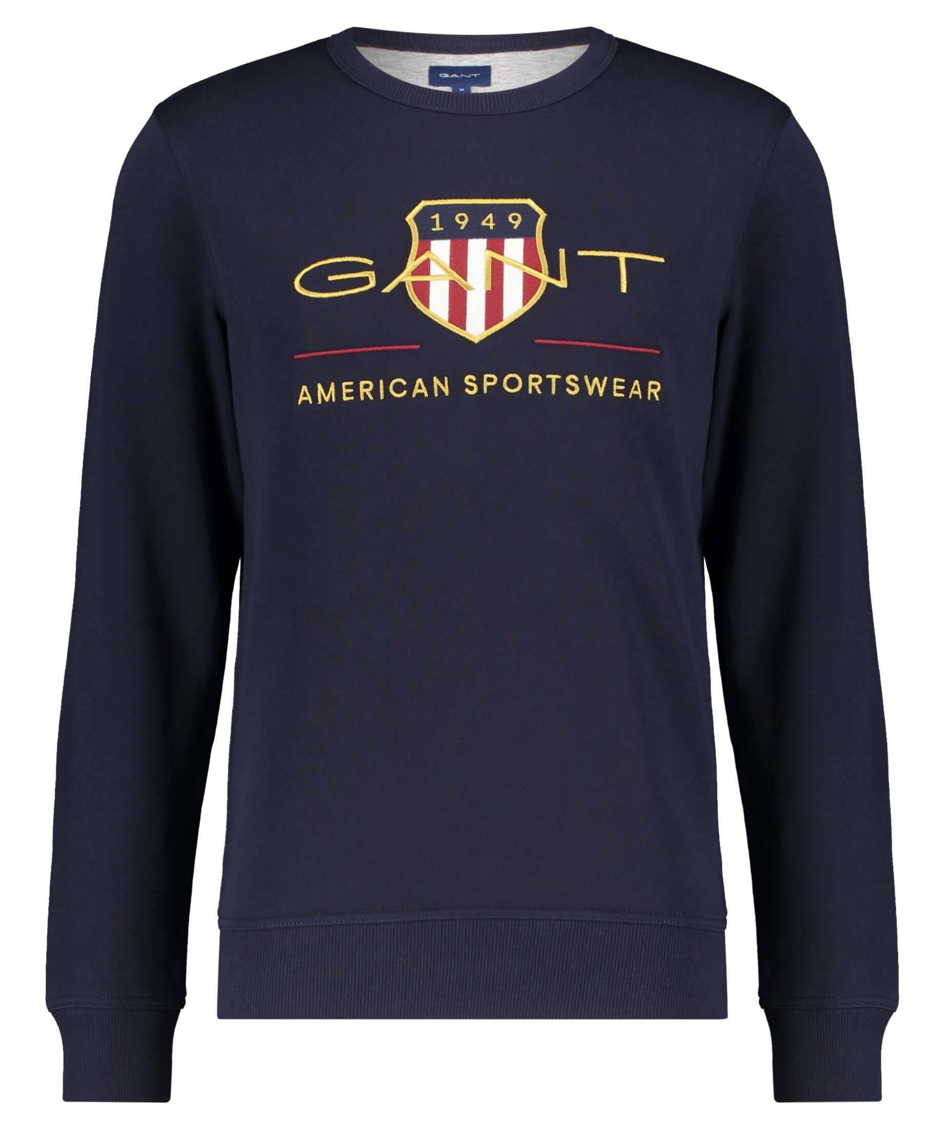 Gant Sweatshirt Herren Sweatshirt "Archive Shield" marine (52) | Sweatshirts