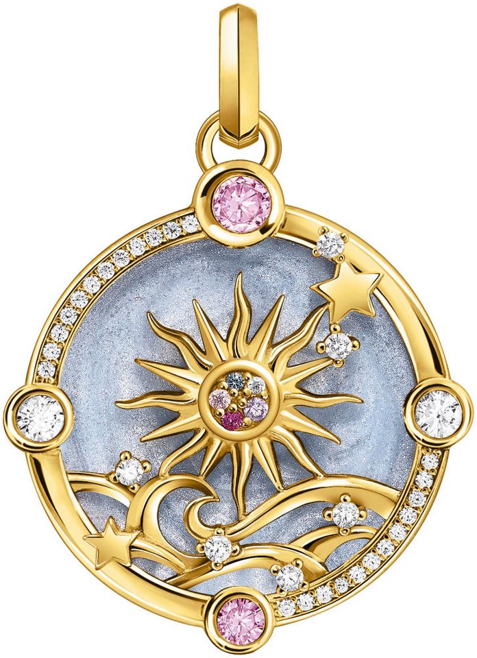 THOMAS SABO Kettenanhänger blau mit Son... THOMAS SABO Kettenanhänger blau mit Son...