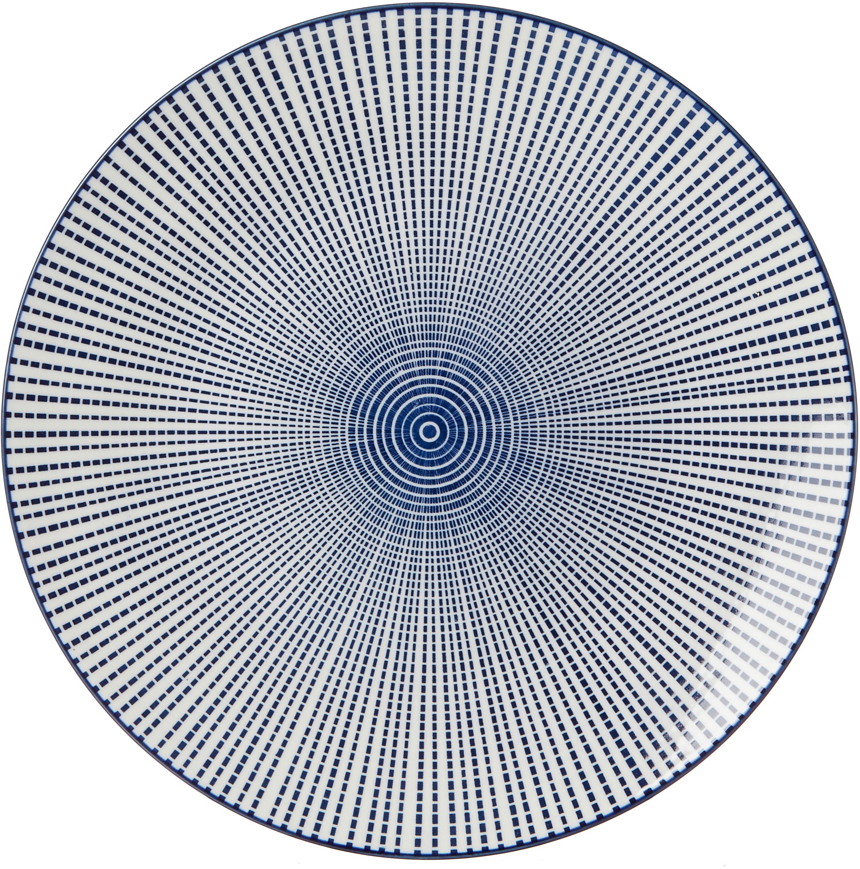 Ritzenhoff & Breker Dessertteller ROYAL MAKOTO, (4 St), Teller Set, Keramik