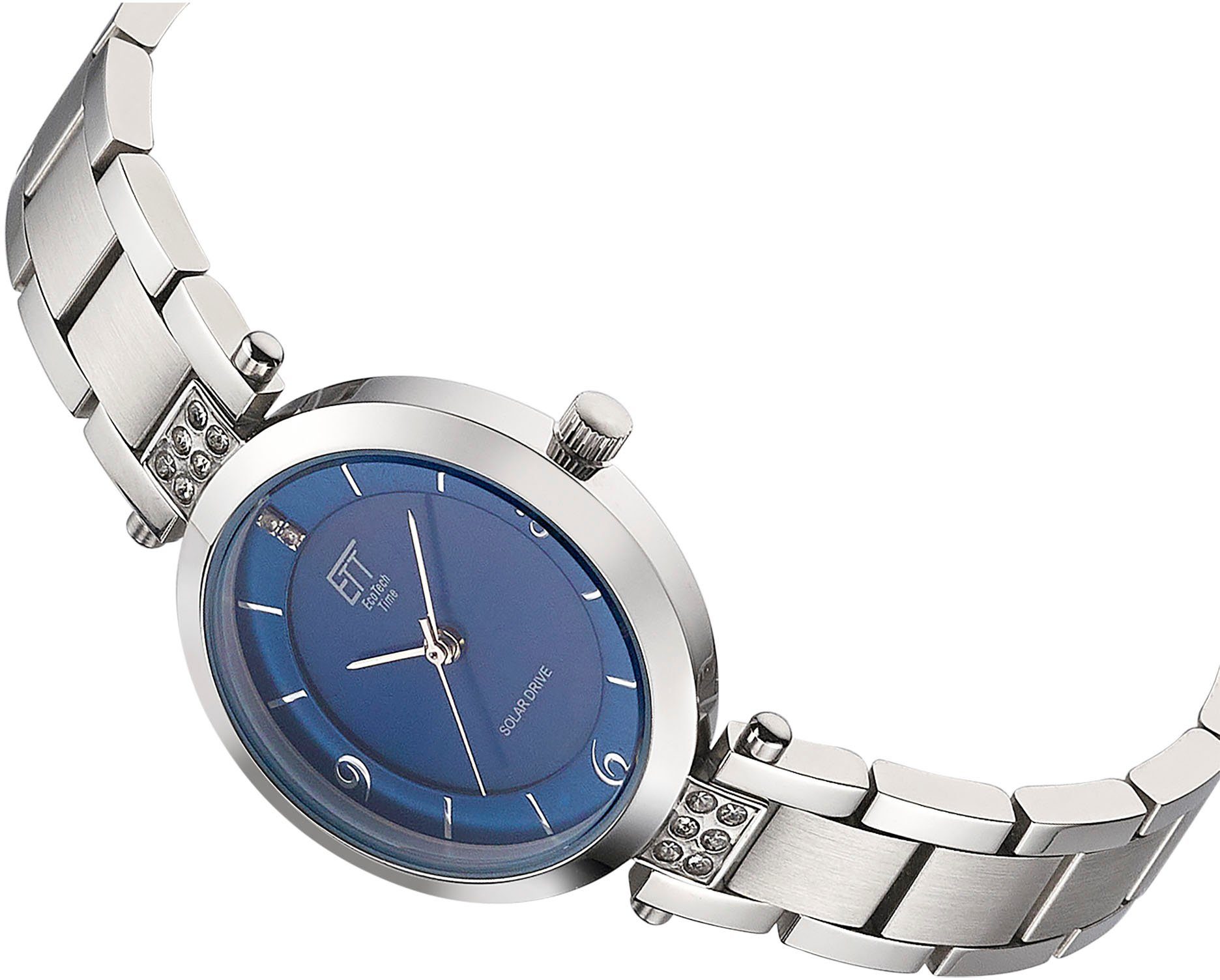 ETT Solaruhr Solar Drive ELS-12142-31M, (Set, 2-tlg., mit Bandkürzgerät), A günstig online kaufen