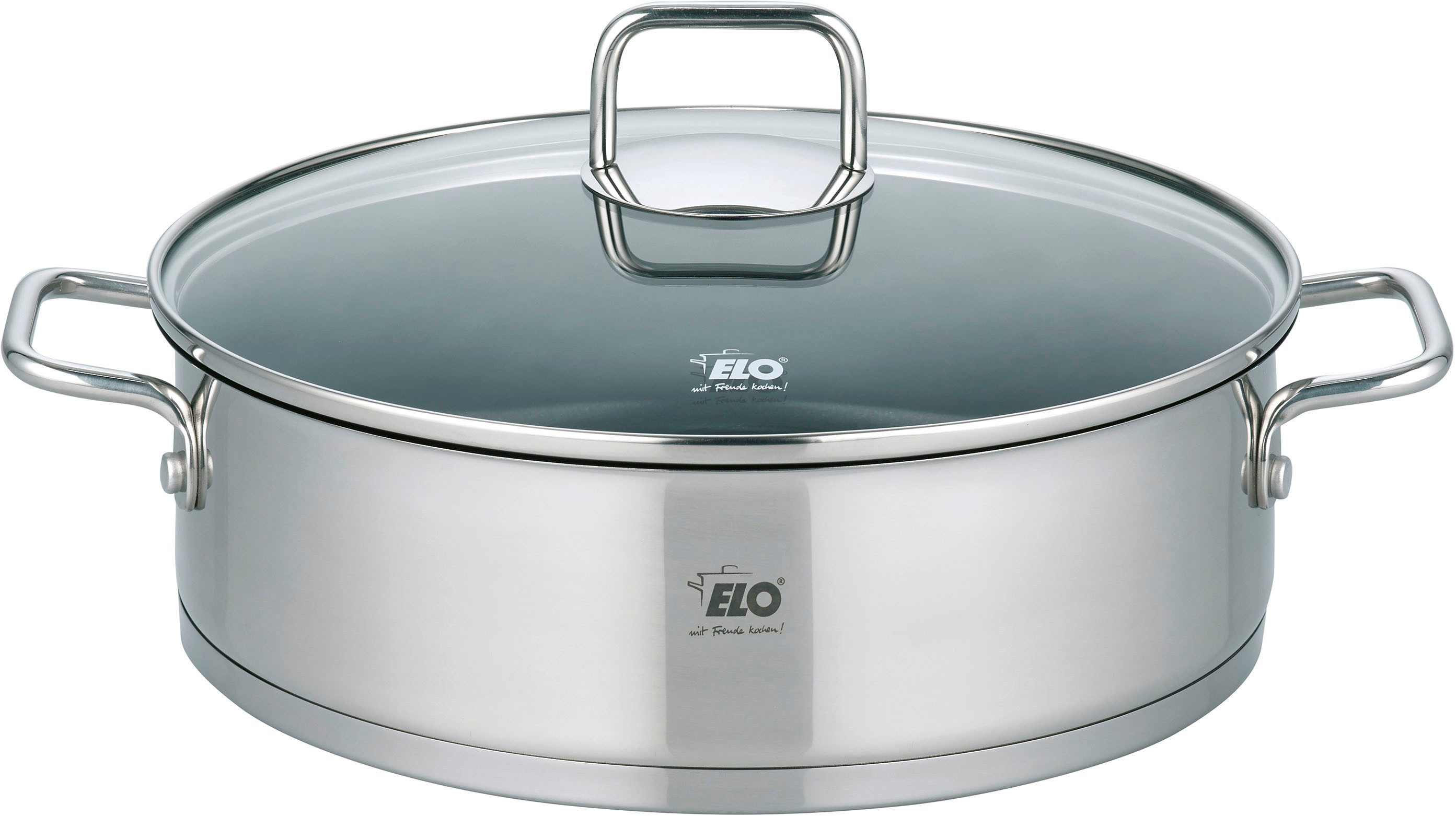 Elo Servierpfanne Citrin, Edelstahl 18/10 (1-tlg), Induktion, Ø 28 cm