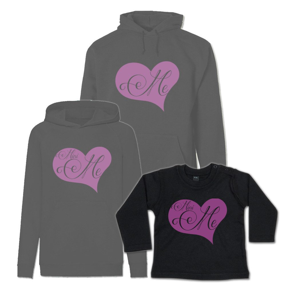 G-graphics Kapuzenpullover Me & Mini Me (Familienset, Einzelteile zum selbst zusammenstellen) Kinder & Erwachsenen-Hoodie & Baby Sweater