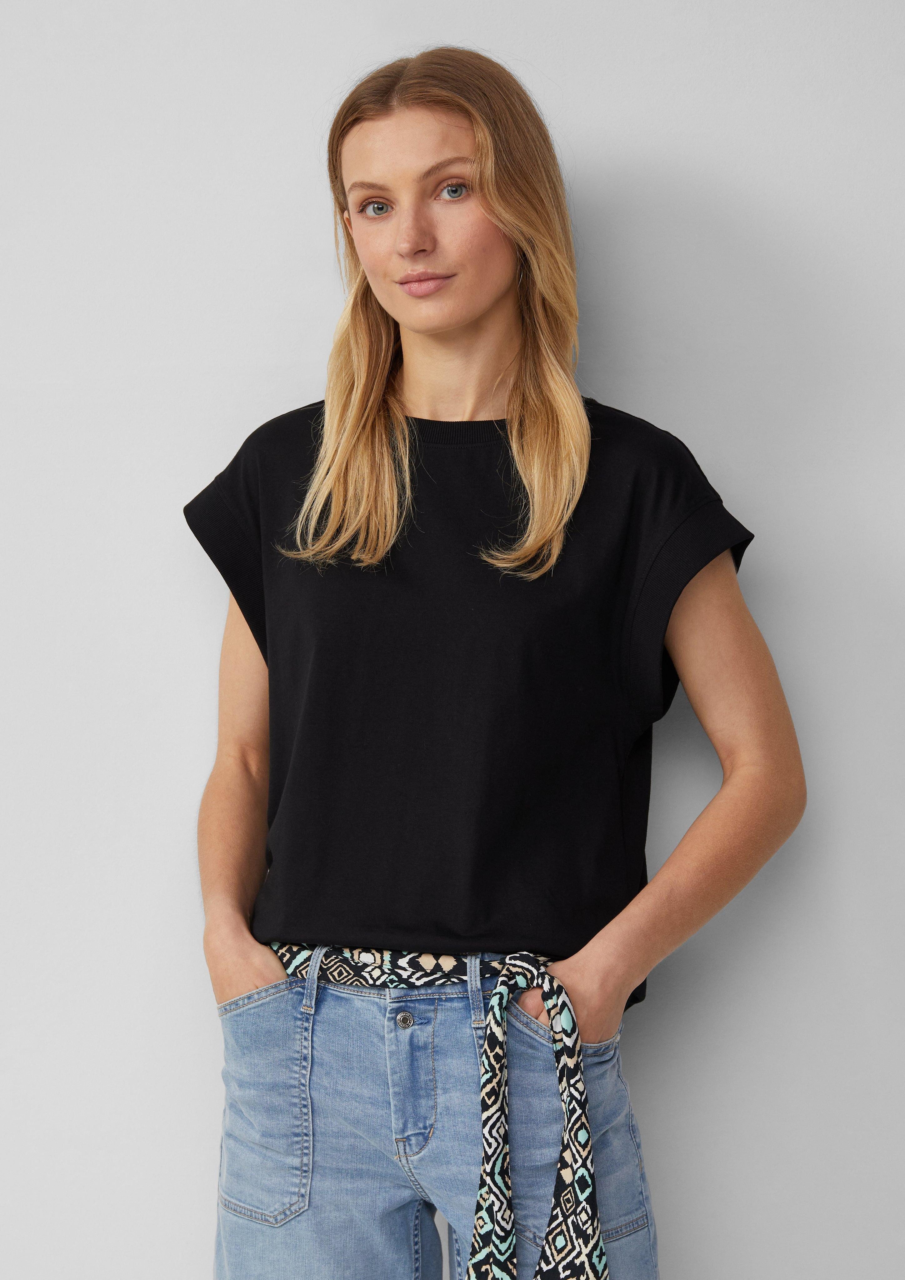 s.Oliver Shirttop T-Shirt im Relaxed Fit günstig online kaufen