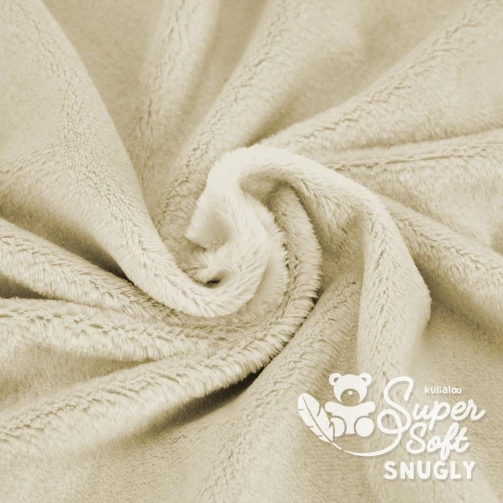 kullaloo Stoff - SuperSoft Plüsch SNUGLY (5 mm Florlänge)