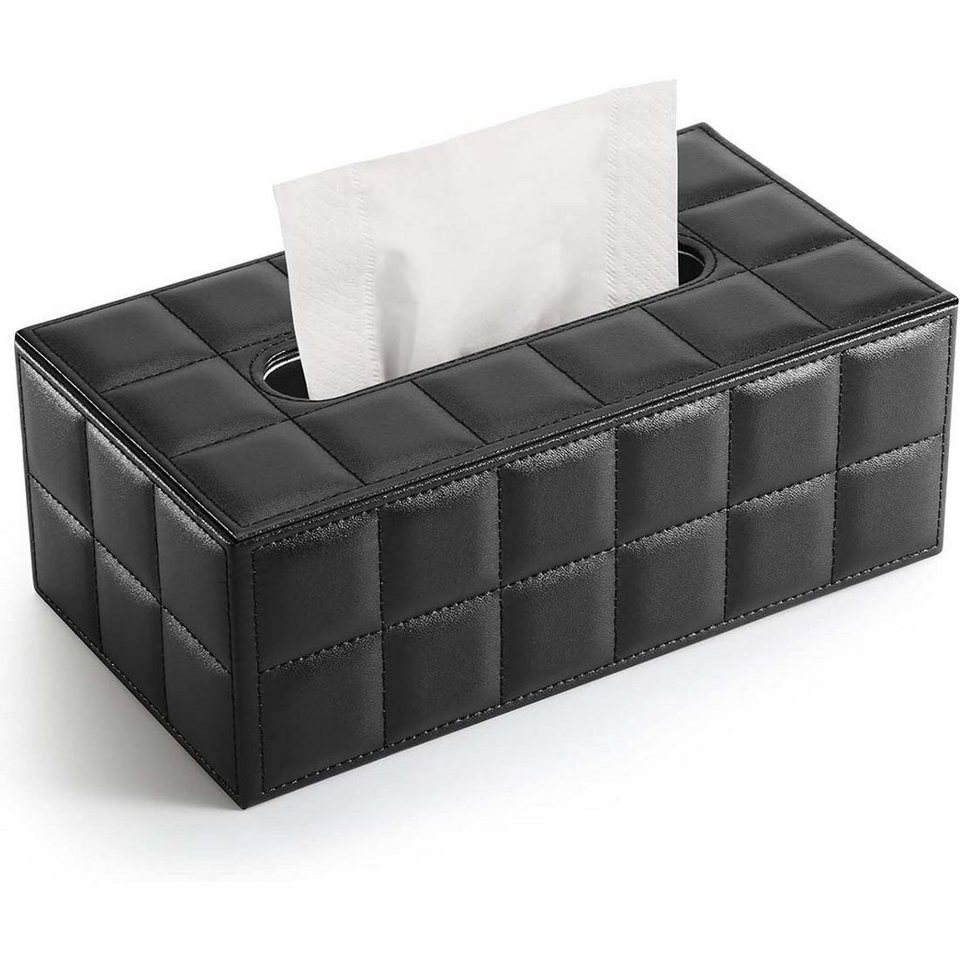 FIDDY Papiertuchbox Taschentuchbox für Zuhause, Serviettenbox für  Wohnzimmer, (1 St), Taschentuchbox für Auto, Büro, Hotel, Mehrzweckbox