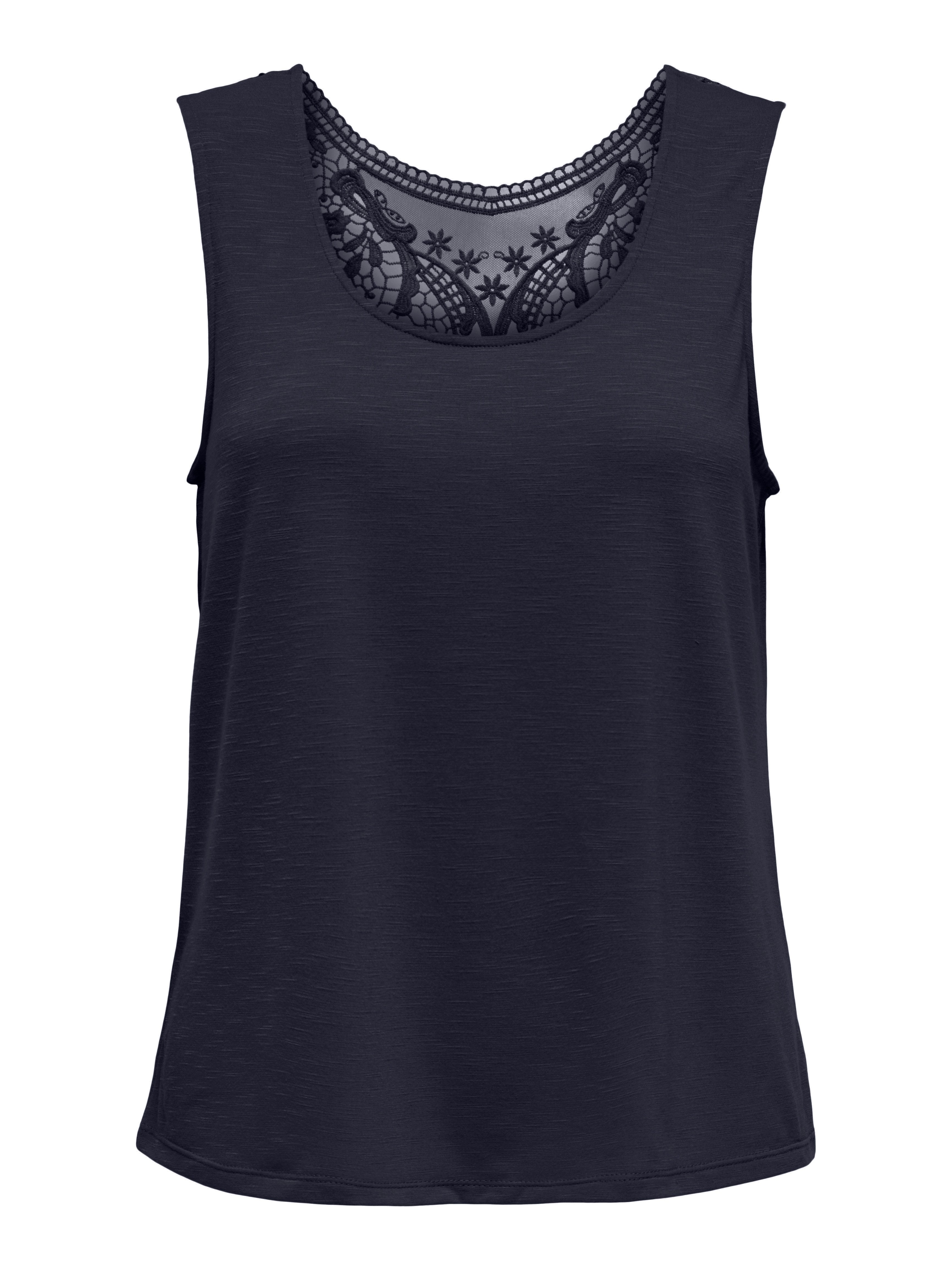 ONLY Spitzentop ONLFREDA S/L U-NECK MIX günstig online kaufen