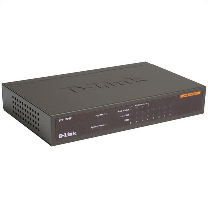 D-Link DES-1008PA Netzwerk Switch Netzwerk-Switch