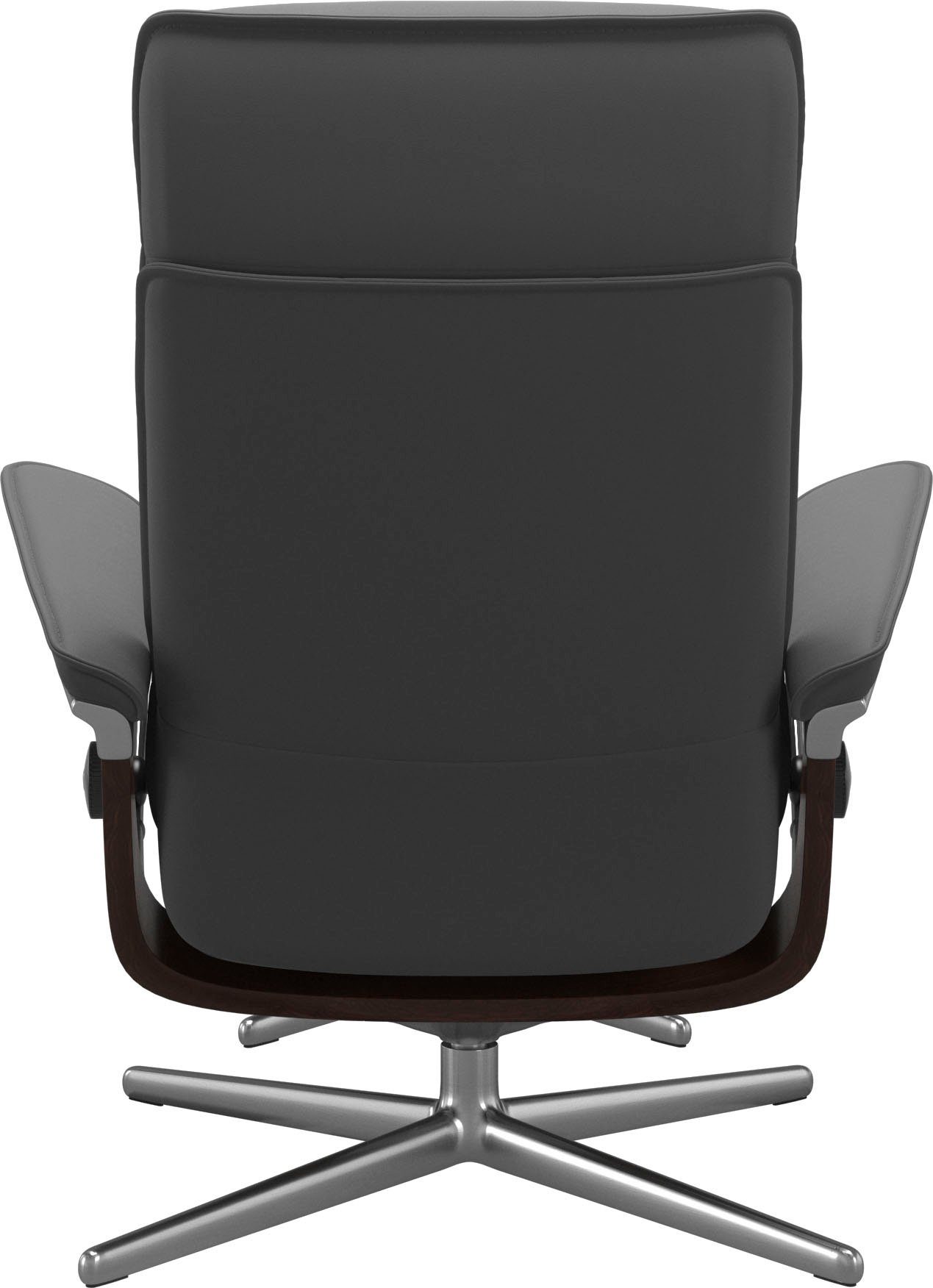 Stressless® Relaxsessel Admiral, mit Cross Base, Größe M & L, Holzakzent Braun
