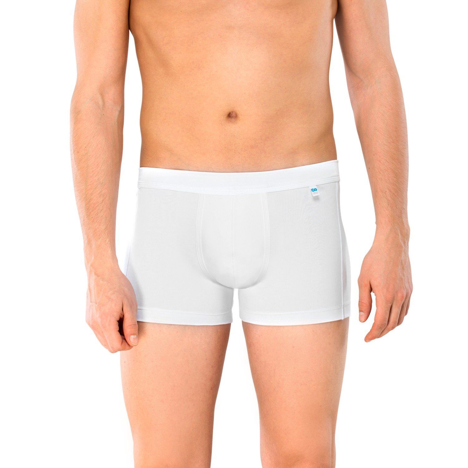 (6XL) Cotton 1-St., Herren Cotton Long Gr. Shorts Cyclist Long Unterhosen Pants, 14 Life (Set, Boxershorts Schiesser Set) Life