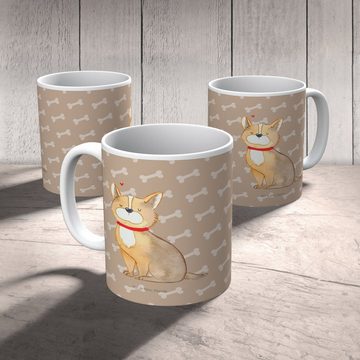 Mr. & Mrs. Panda Tasse Hund Glück - Hundeglück - Geschenk, niedlich, Spruch, Hundemotiv, Hau, Keramik, Exklusive Motive