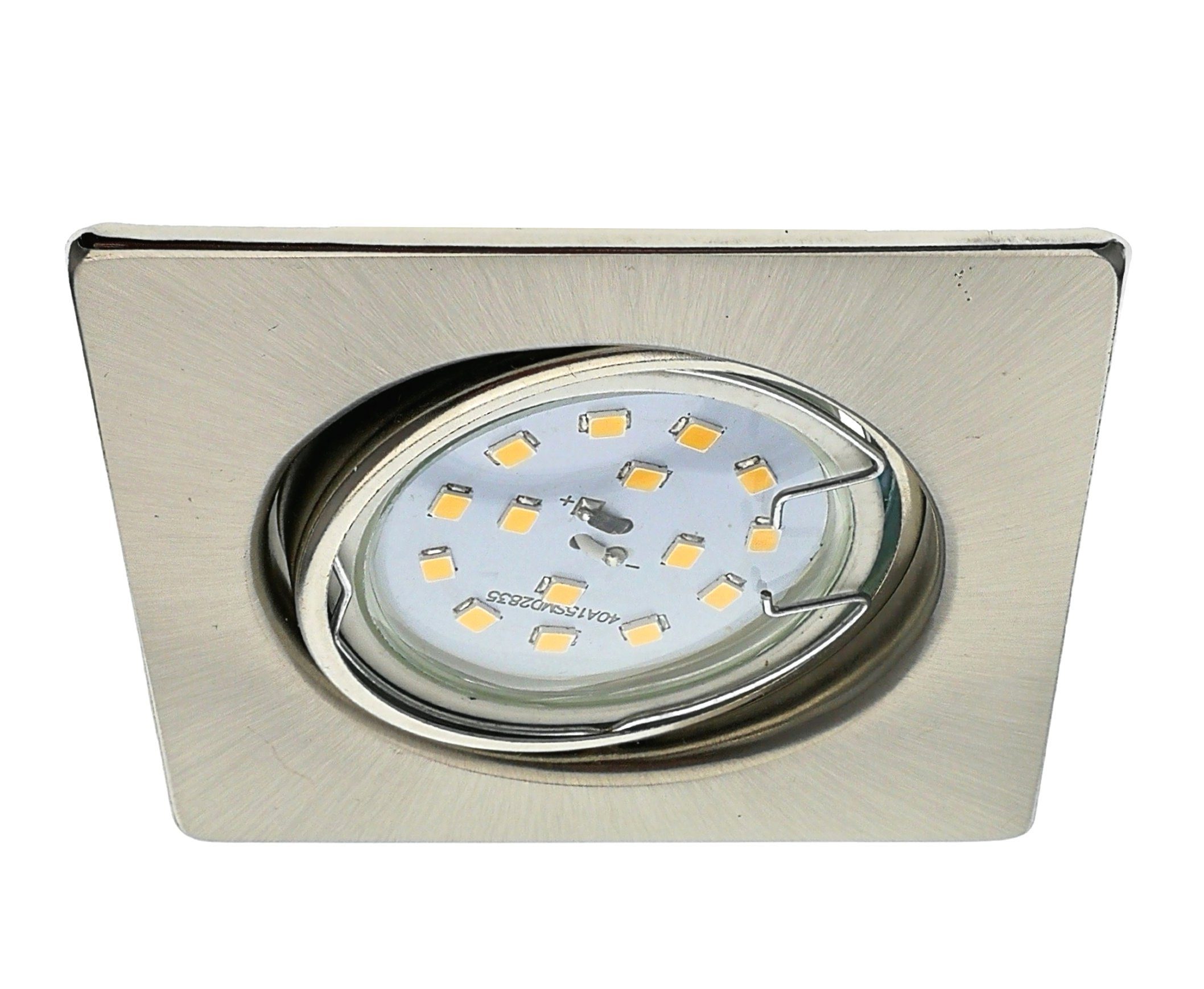 TRANGO LED Einbaustrahler, Dimmfunktion, 6er Set günstig online kaufen