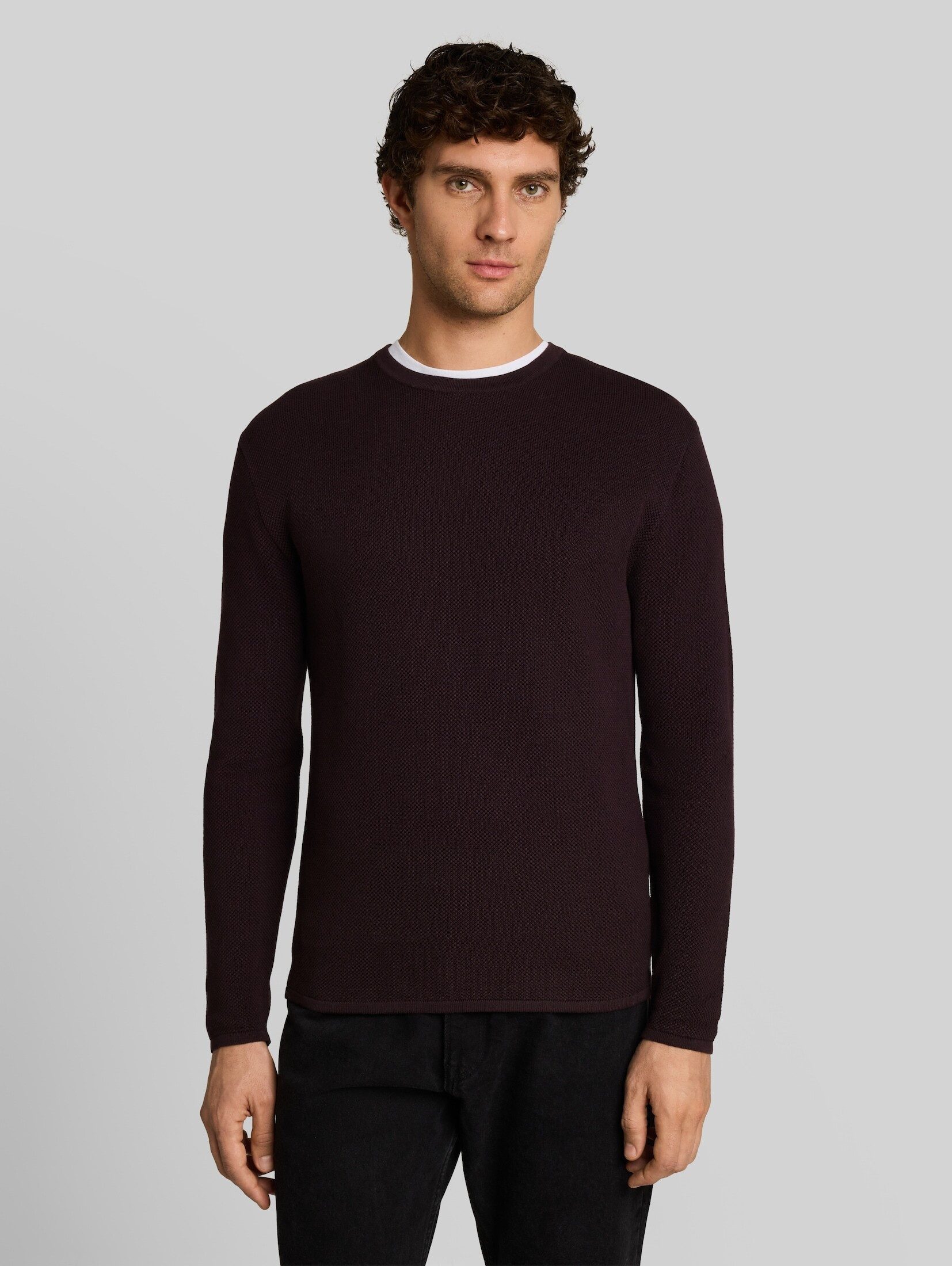 TOM TAILOR Denim Strickpullover Pullover & Strickjacken Strickpullover aus Baumwolle