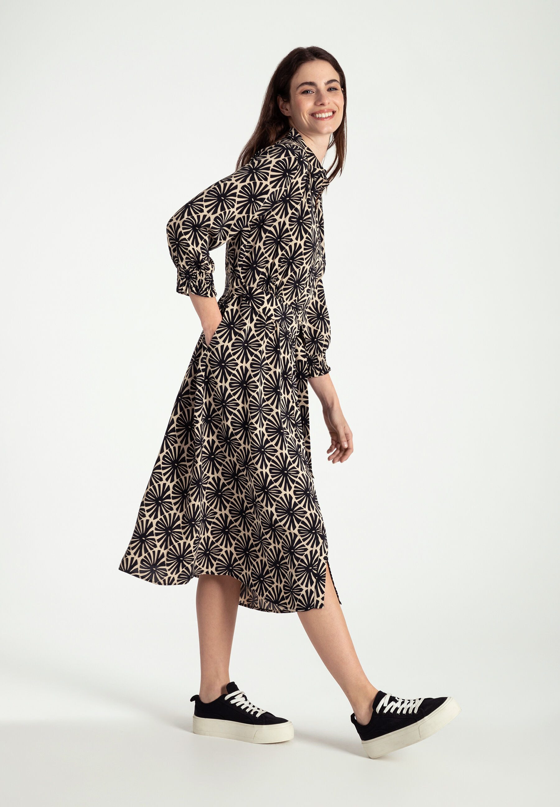 MORE&MORE Blusenkleid Hemdblusenkleid günstig online kaufen