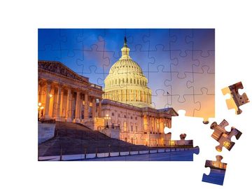 puzzleYOU Puzzle Capitol, Washington, D.C., USA, 48 Puzzleteile, puzzleYOU-Kollektionen USA, Amerika