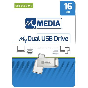 MyMedia MyDual - 16 GB - USB Type-A / USB-C®® - 3.2 Gen 1 USB-Stick