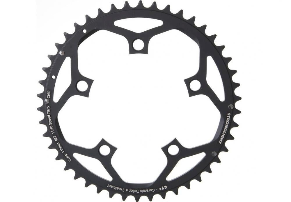 Kettenschaltung STRONGLIGHT KETTENBLATT CT2 SCHW 110MM LOCHKR 46Z