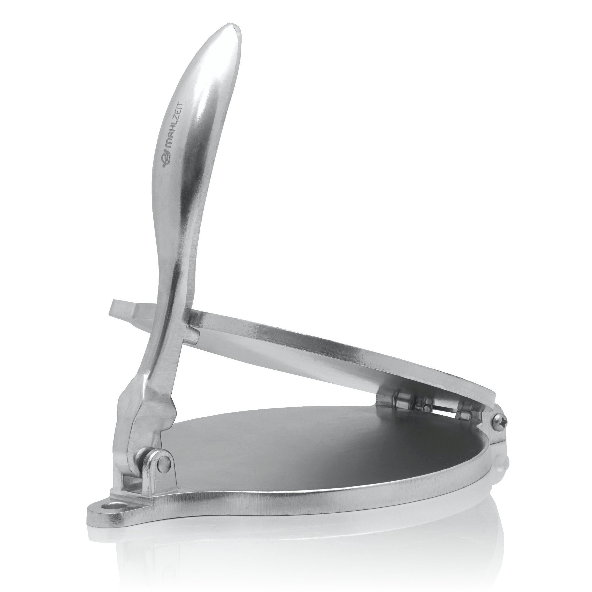 Mahlzeit Tortillaform Tortilla Presse Ø 20 cm aus Aluminium, inkl. Backpapier