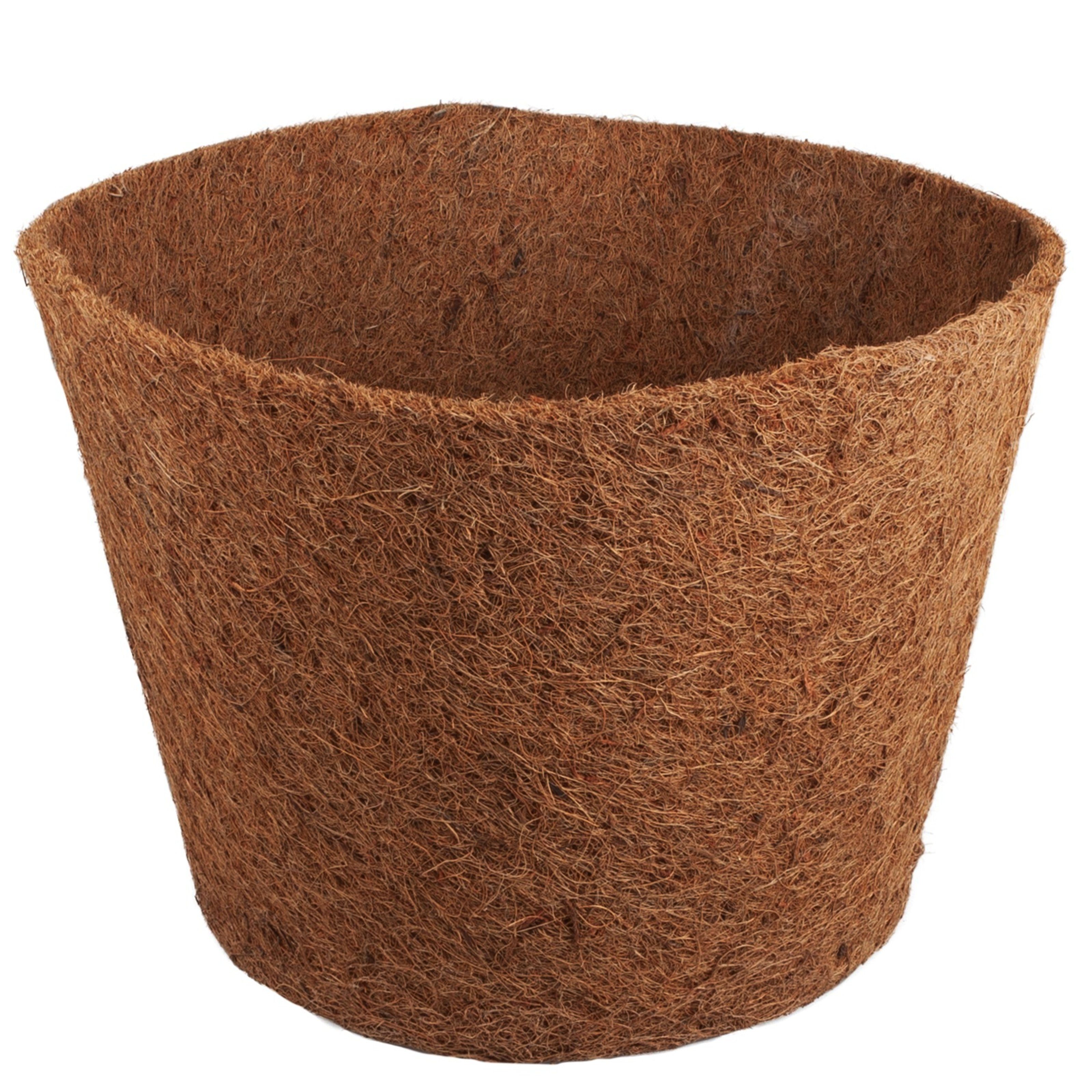 Dehner Winterschutzvlies Winterschutz-Topf, Kokos, Ø 45 cm Höhe 34 cm